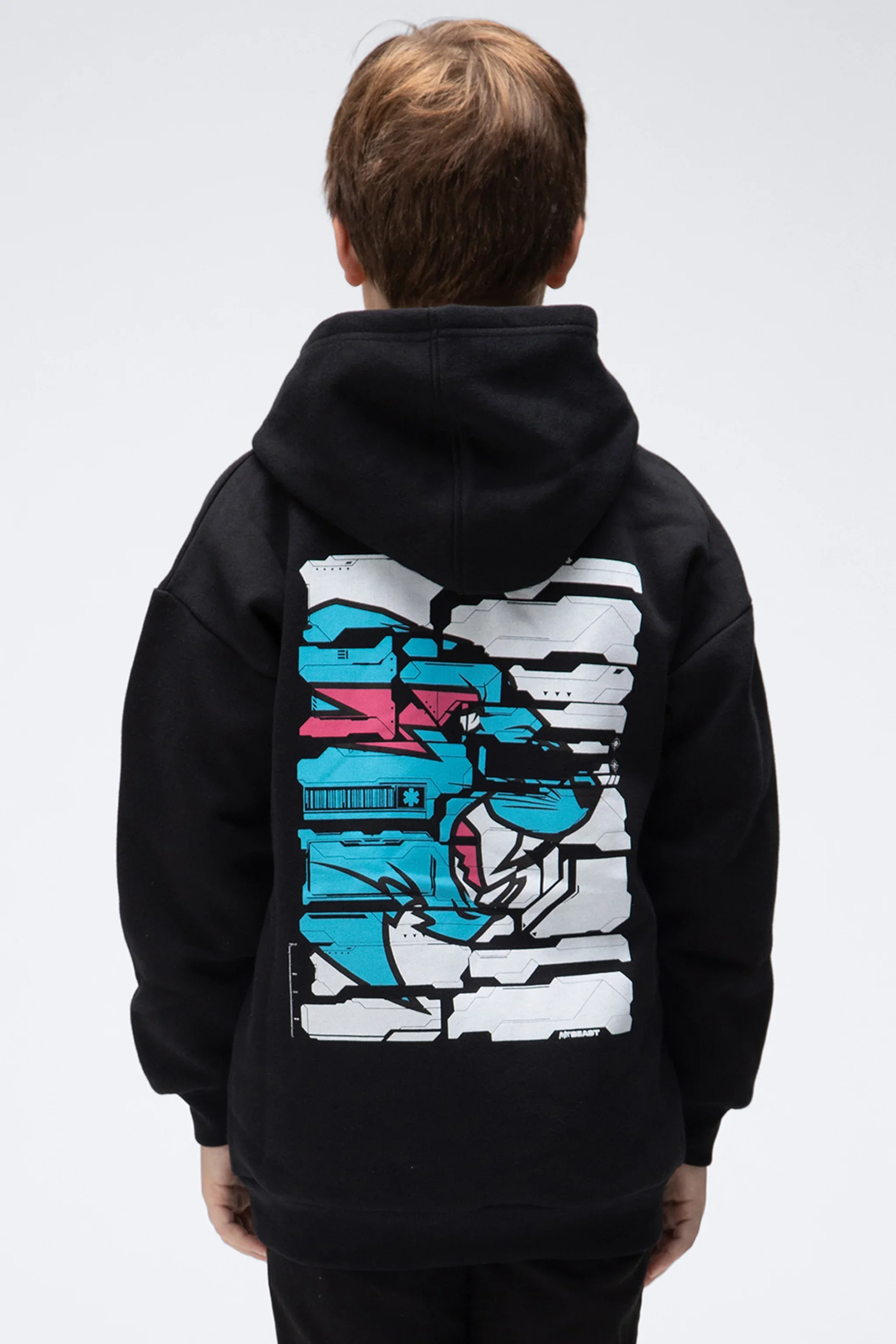 Youth Particle Hoodie - Black