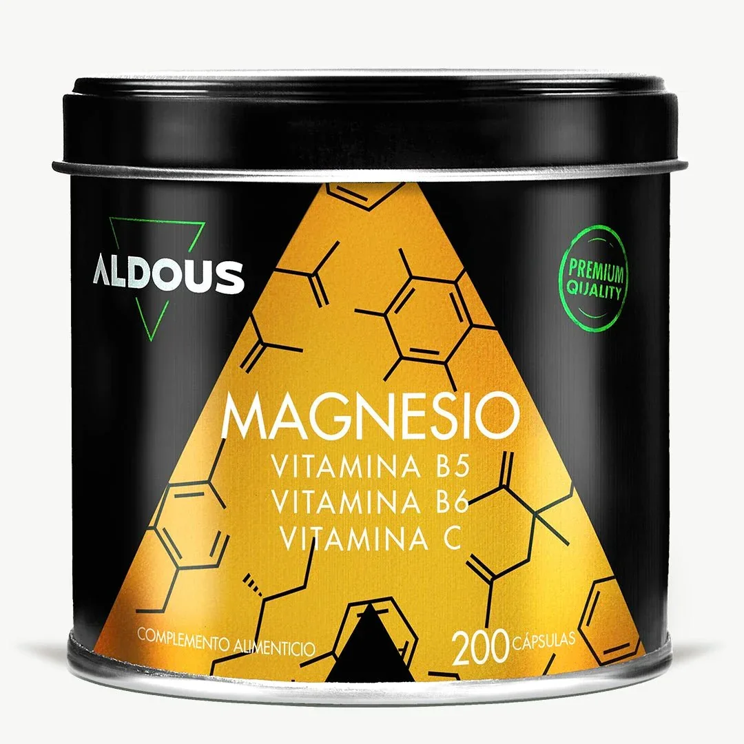 Citrato de magnesio con Vitamina C, B5 y B6