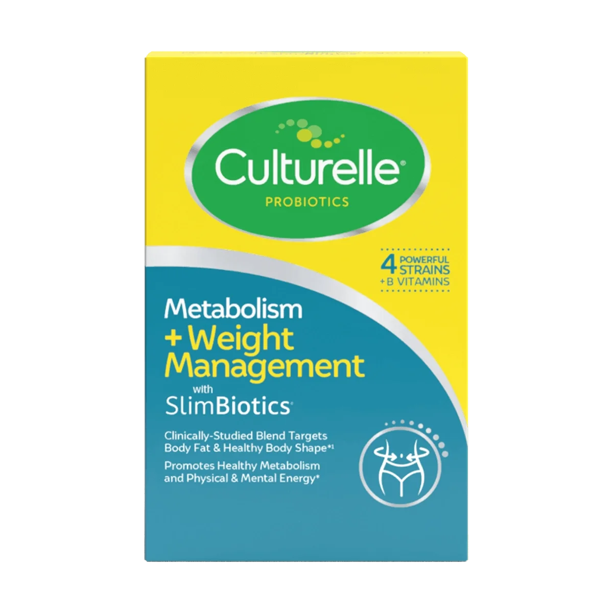 Culturelle® Metabolism + Weight Management with SlimBiotics® Capsules