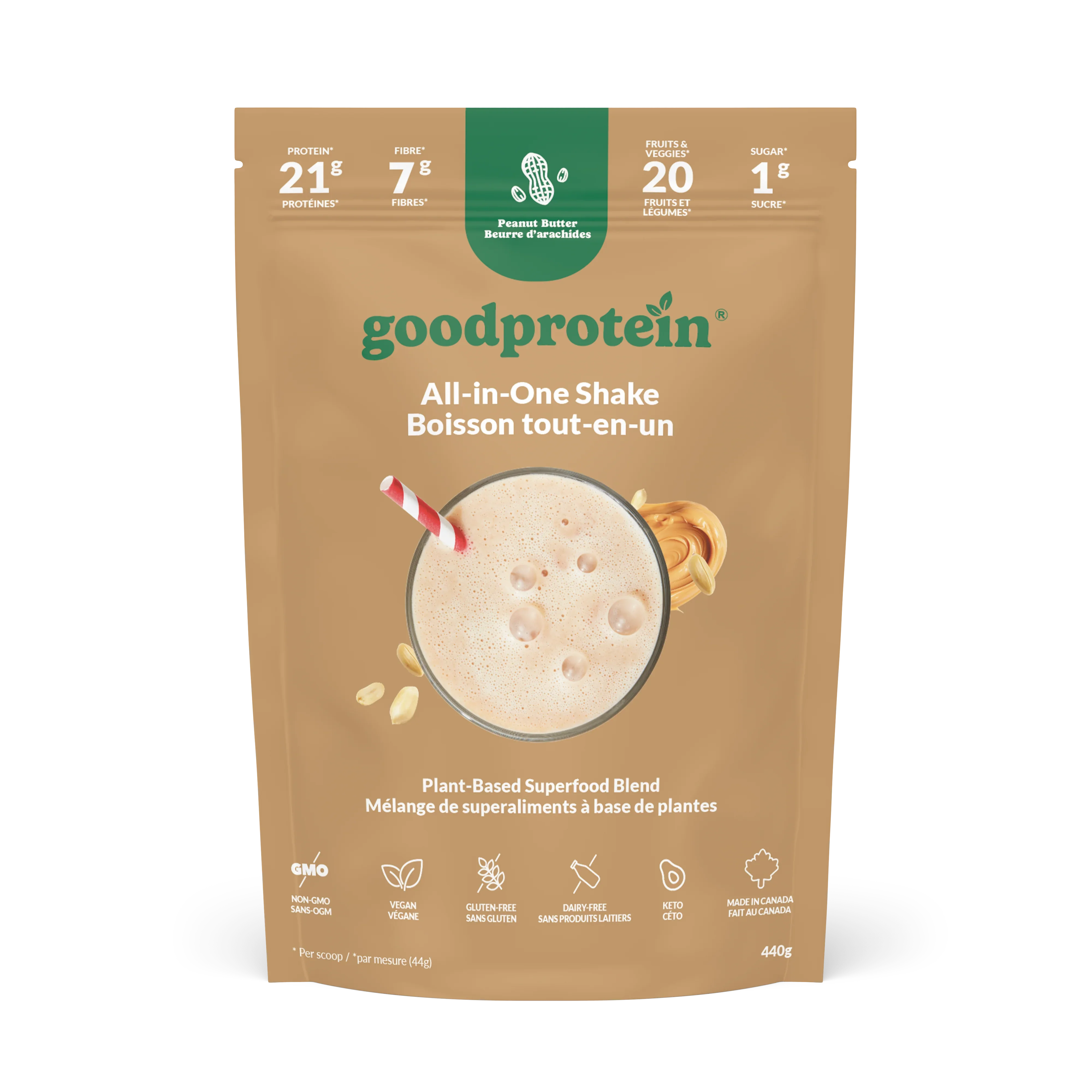 Peanut Butter - All-in-One Shake