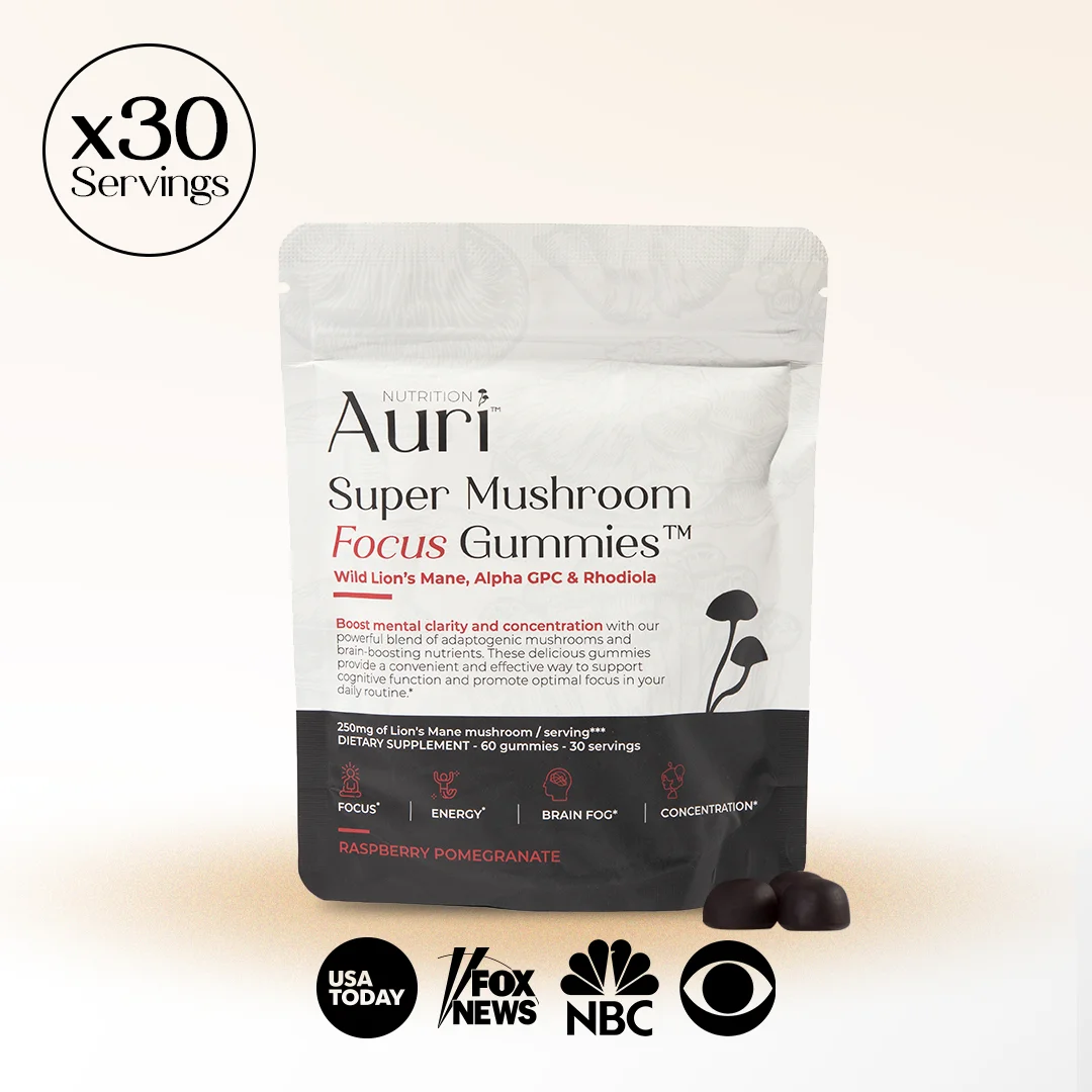 Super Mushroom Focus Gummies®