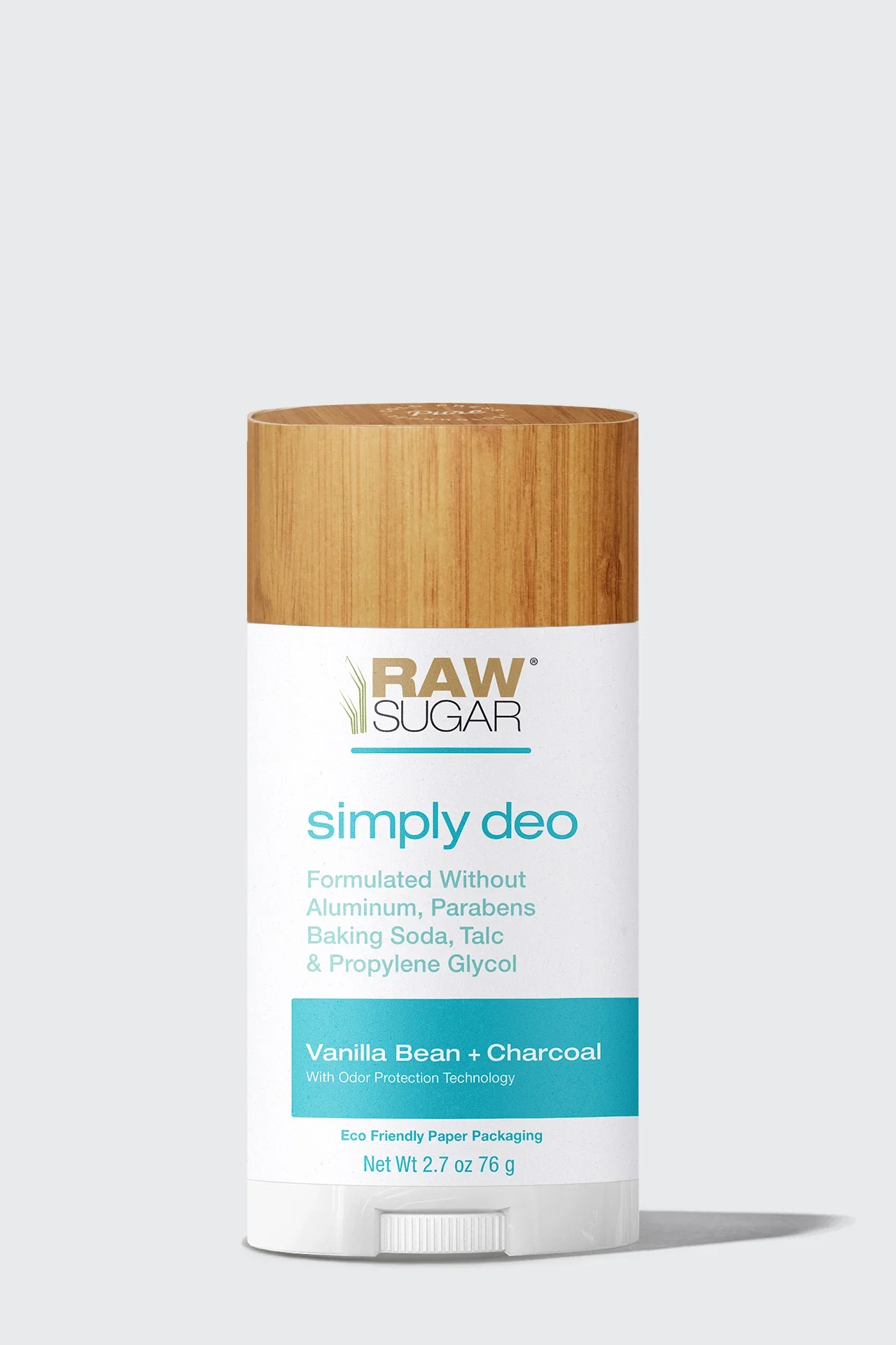 Deodorant | Vanilla Bean + Charcoal | 2.7 oz