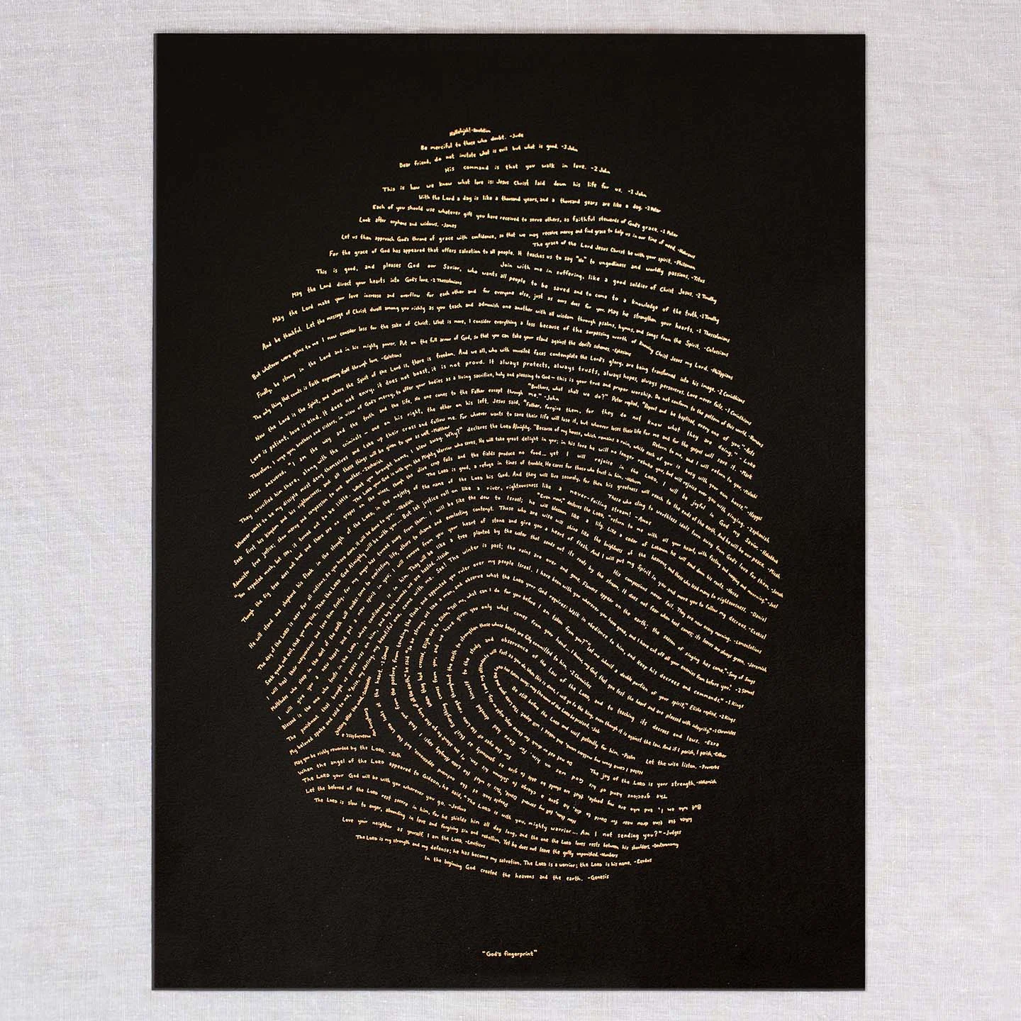 God's Fingerprint - Illuminated Edition (KJV)