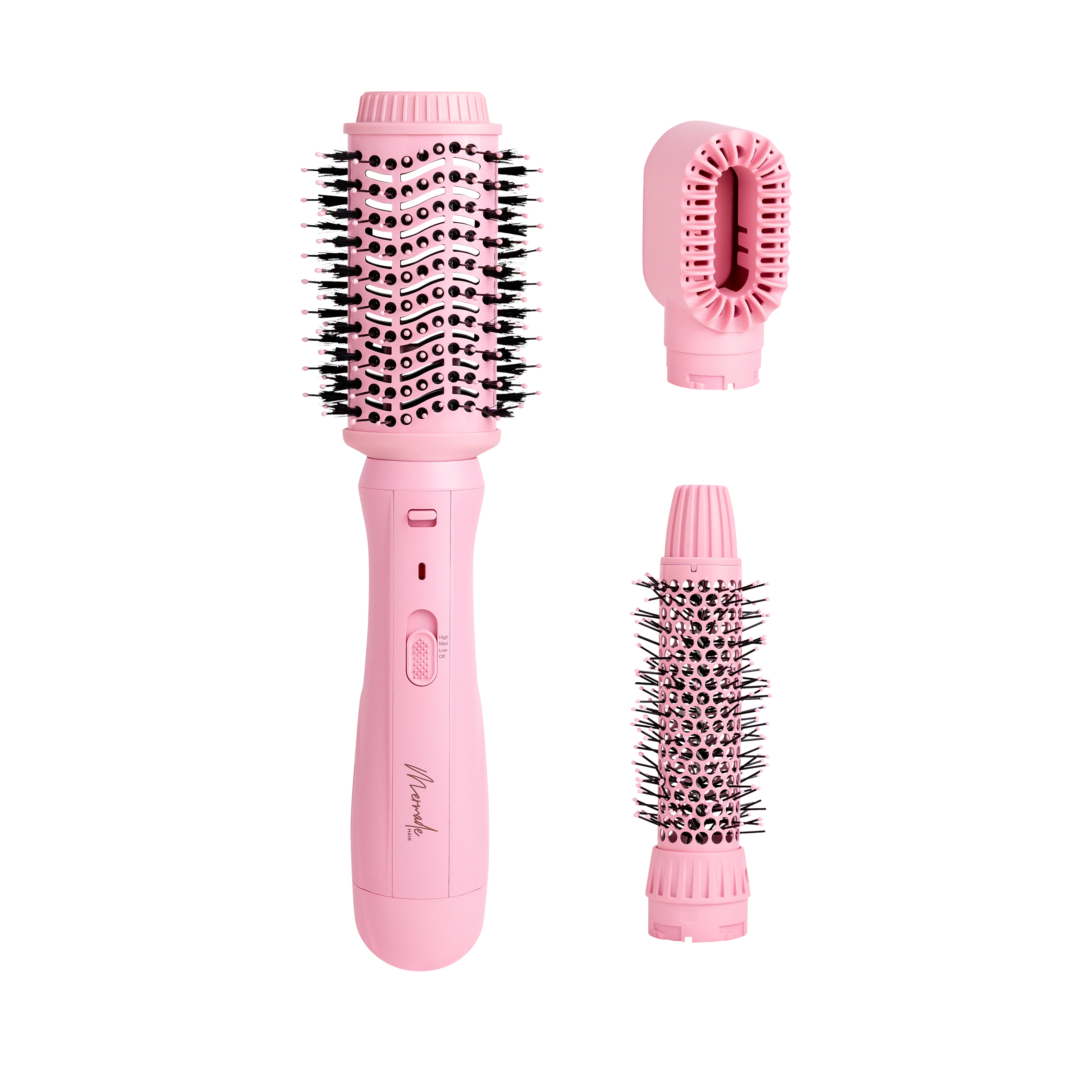Interchangeable Blow Dry Brush - Pink