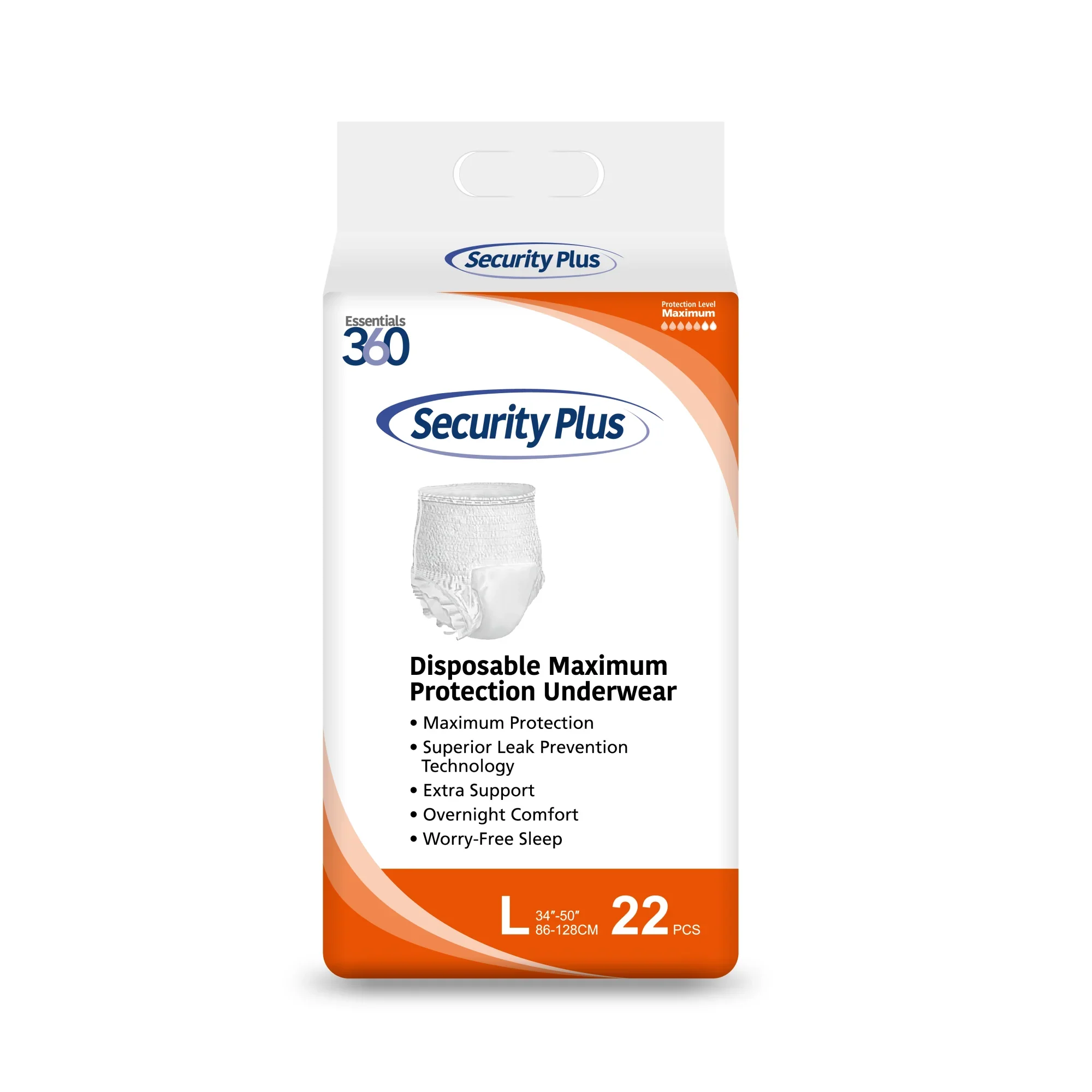 Security Plus Overnight Underwear