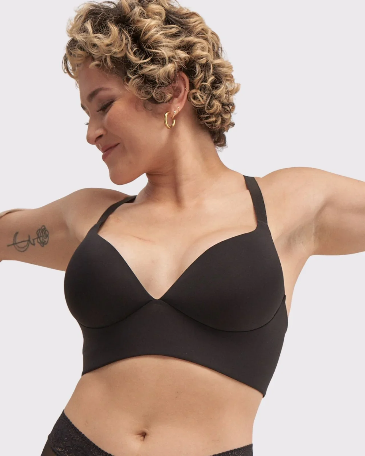 Trish Molded Cup Plunge Bra