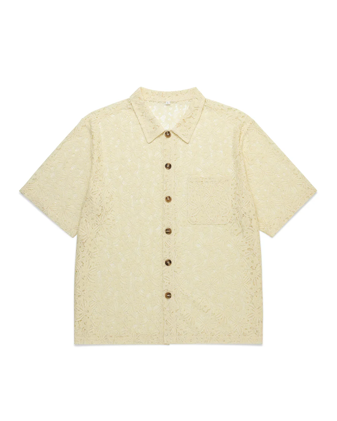 Cream Lace Shirt