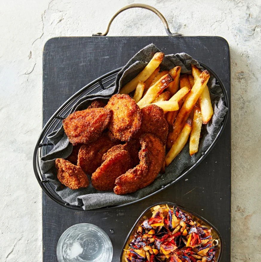 Southern Fried Chicken & Chips
