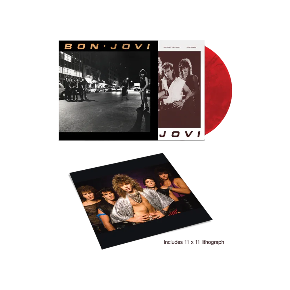 Bon Jovi Limited Edition 40th Anniversary Ruby LP