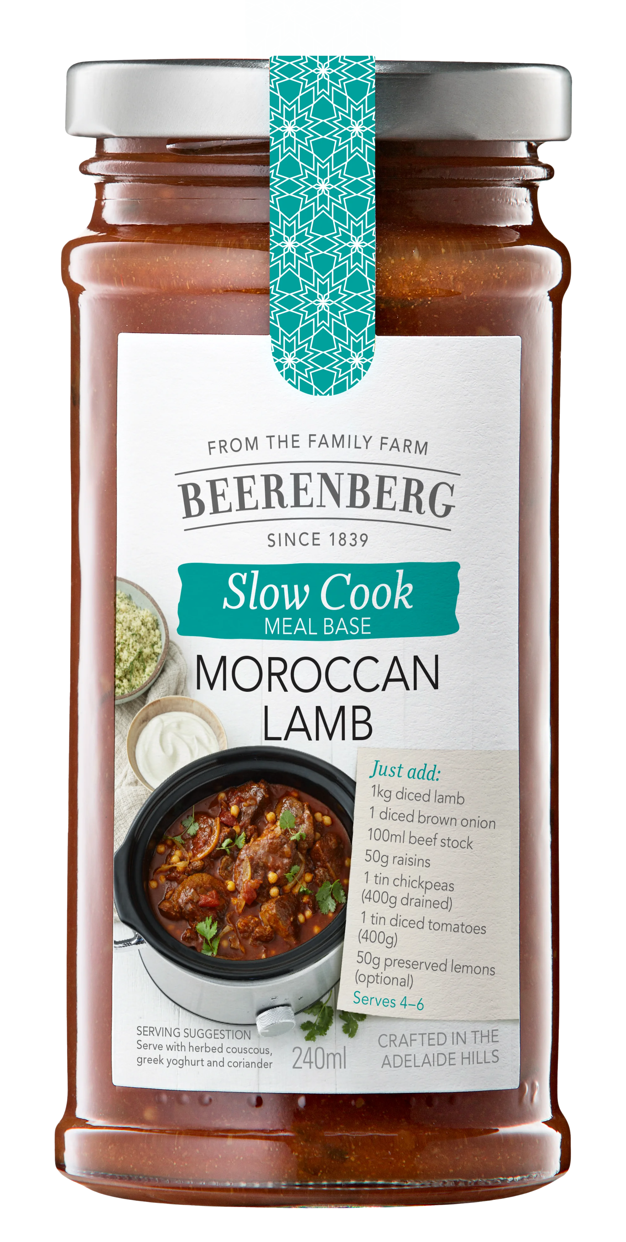 Slow Cooker Moroccan Lamb