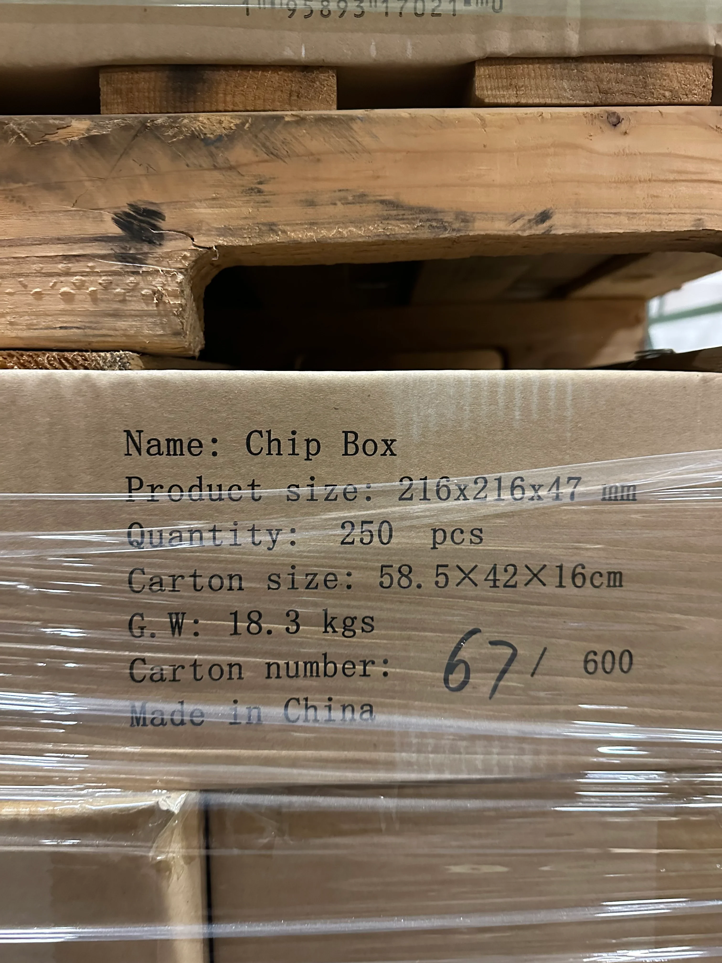 Franchise - Box of Chip Flip Boxes