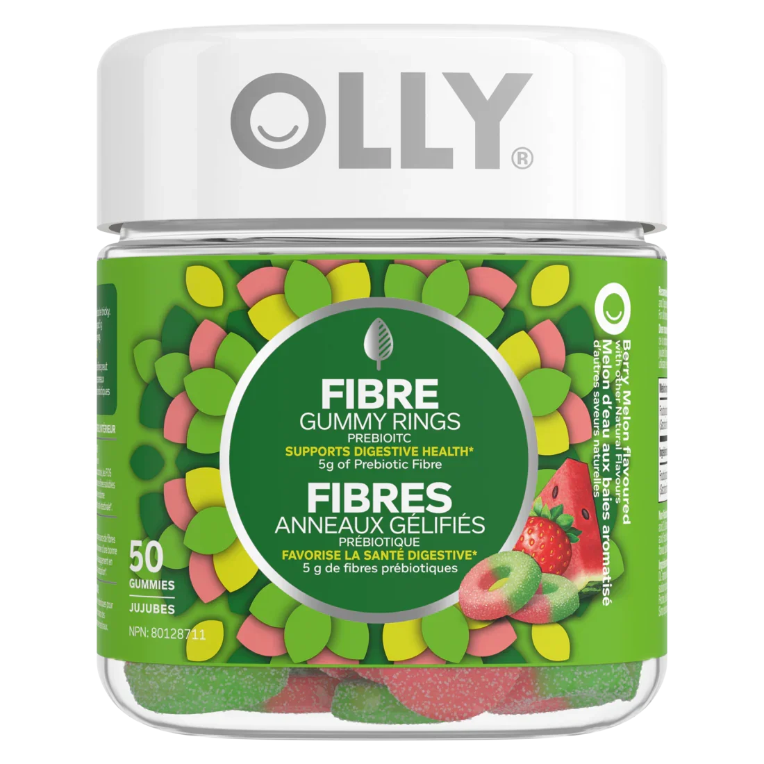 OLLY Fiber Gummy Rings