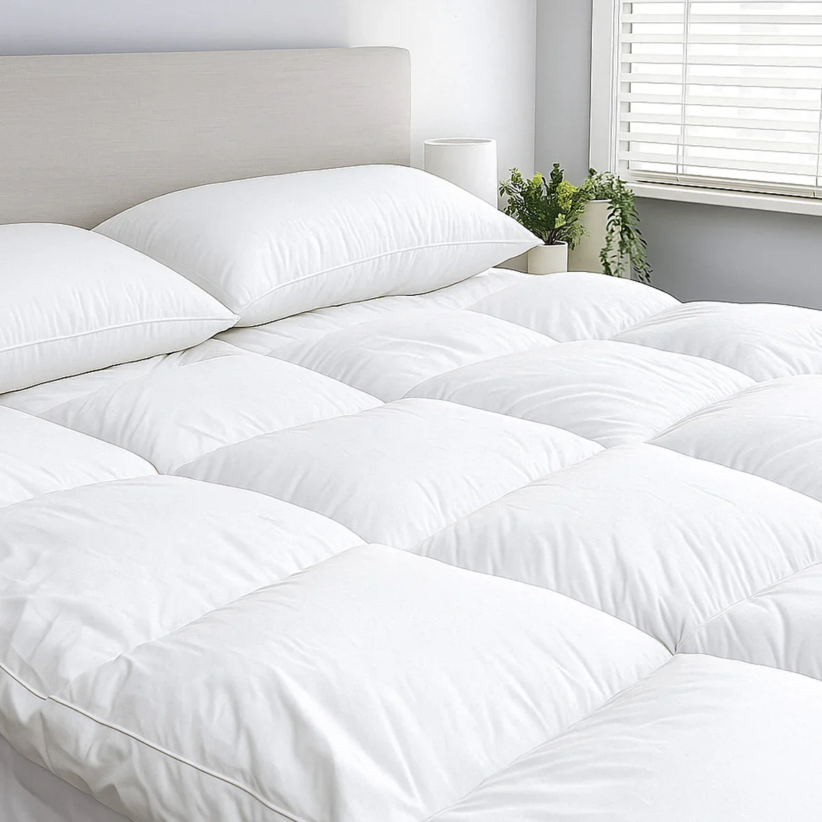 Super Sleeper Pro® Marshmellow Topper + 2x FREE Marshmellow Hotel Pillows