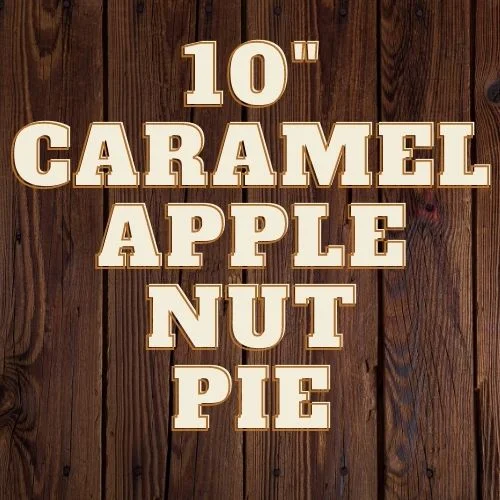 10" Caramel Apple Nut Pie
