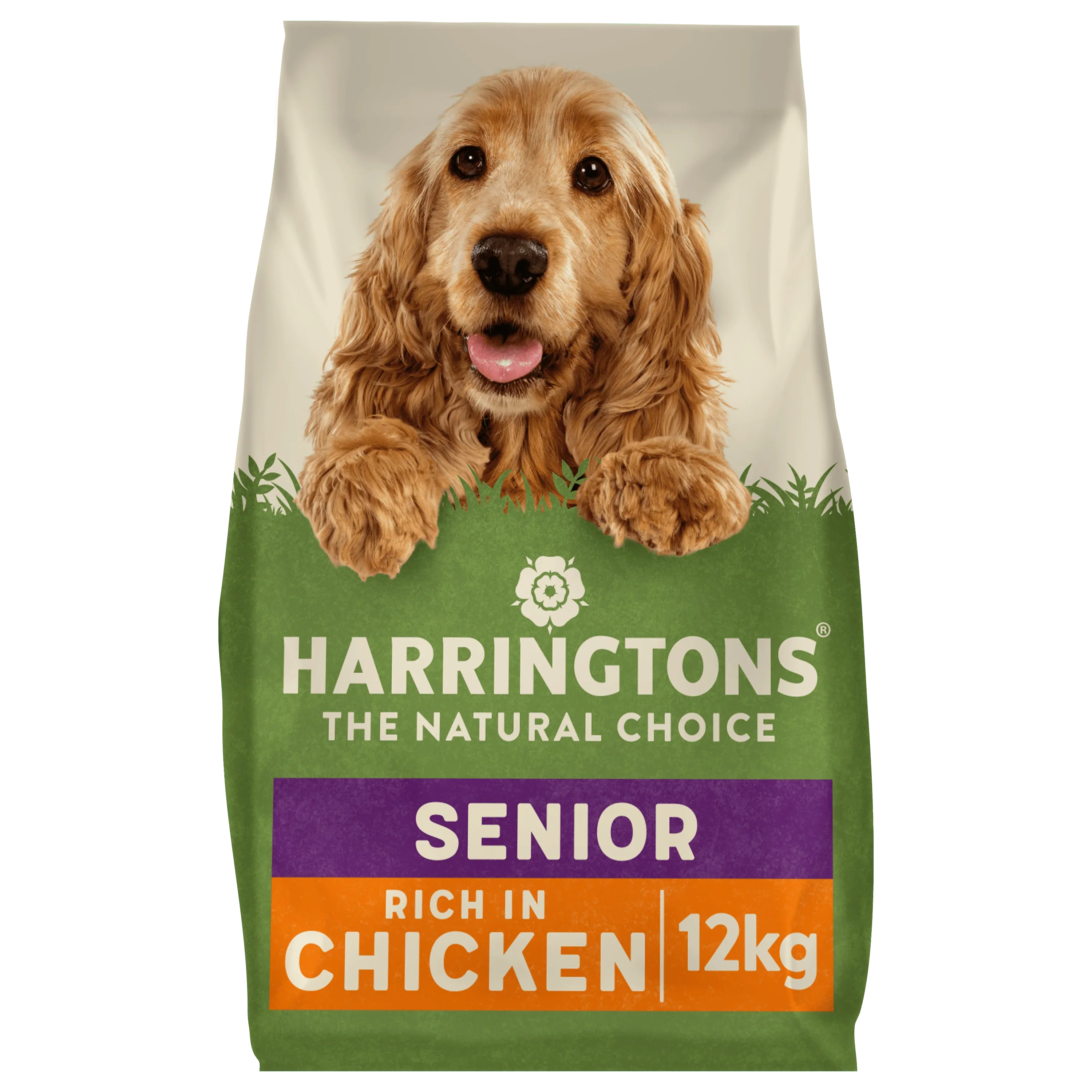 Dry Senior Dog Food Rich in Chicken & Rice 12kg