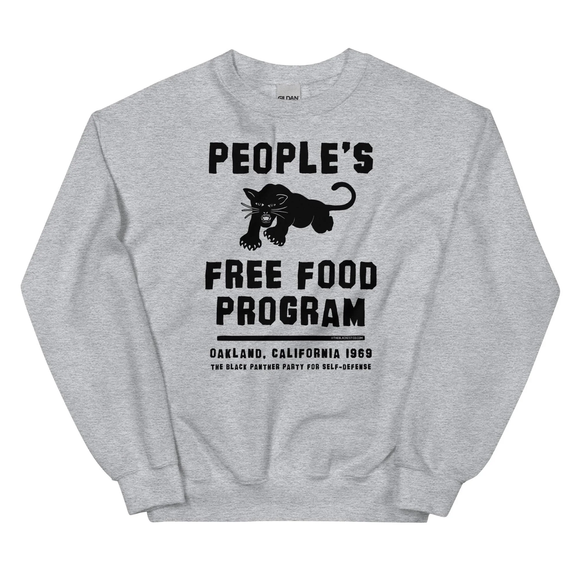 People's Free Food Program Unisex Sweatshirt