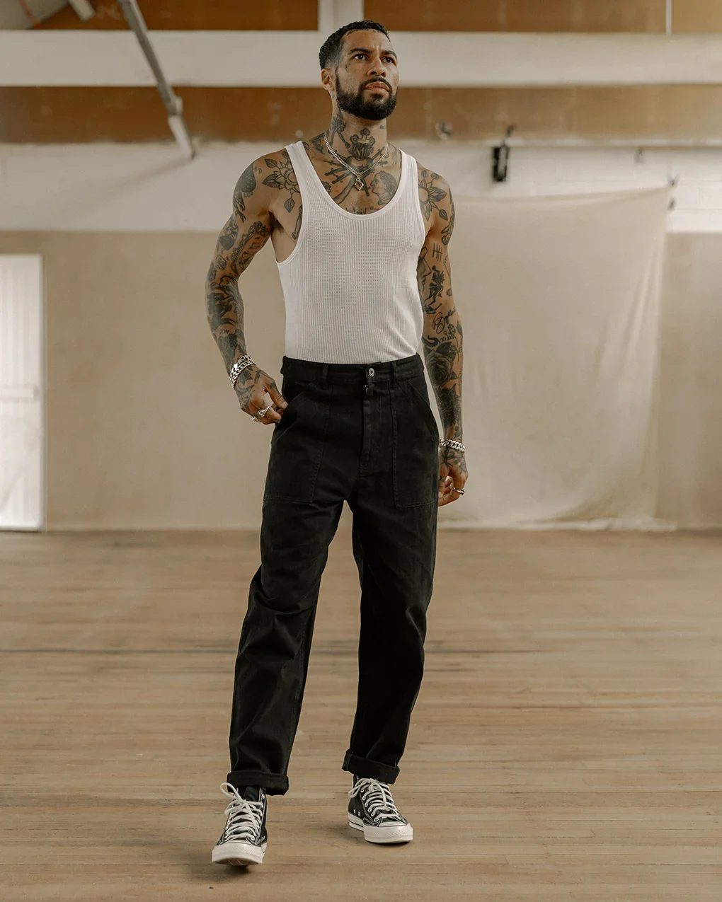 Service Fatigue Pants - Black