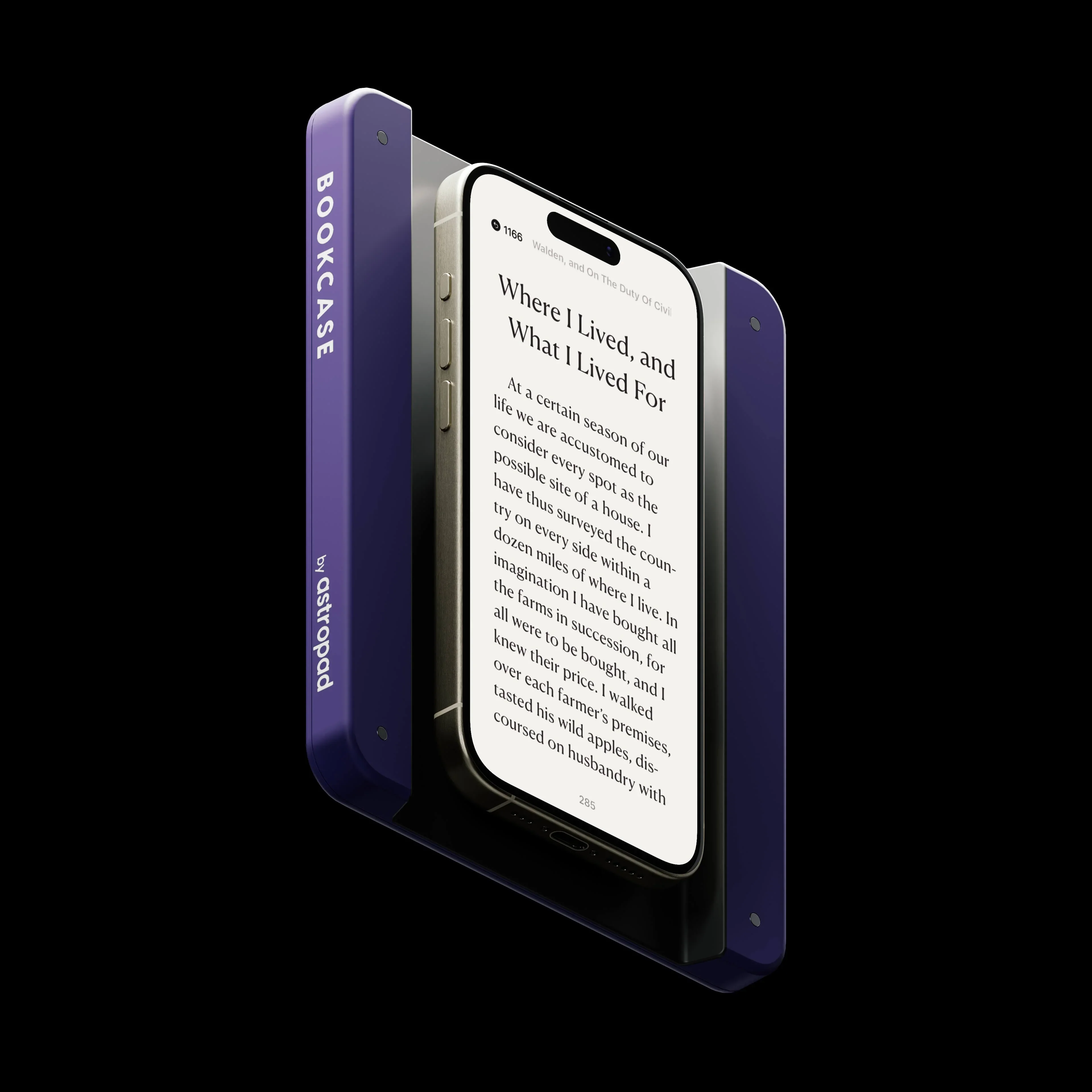 Bookcase - Turn your iPhone into an e-reader