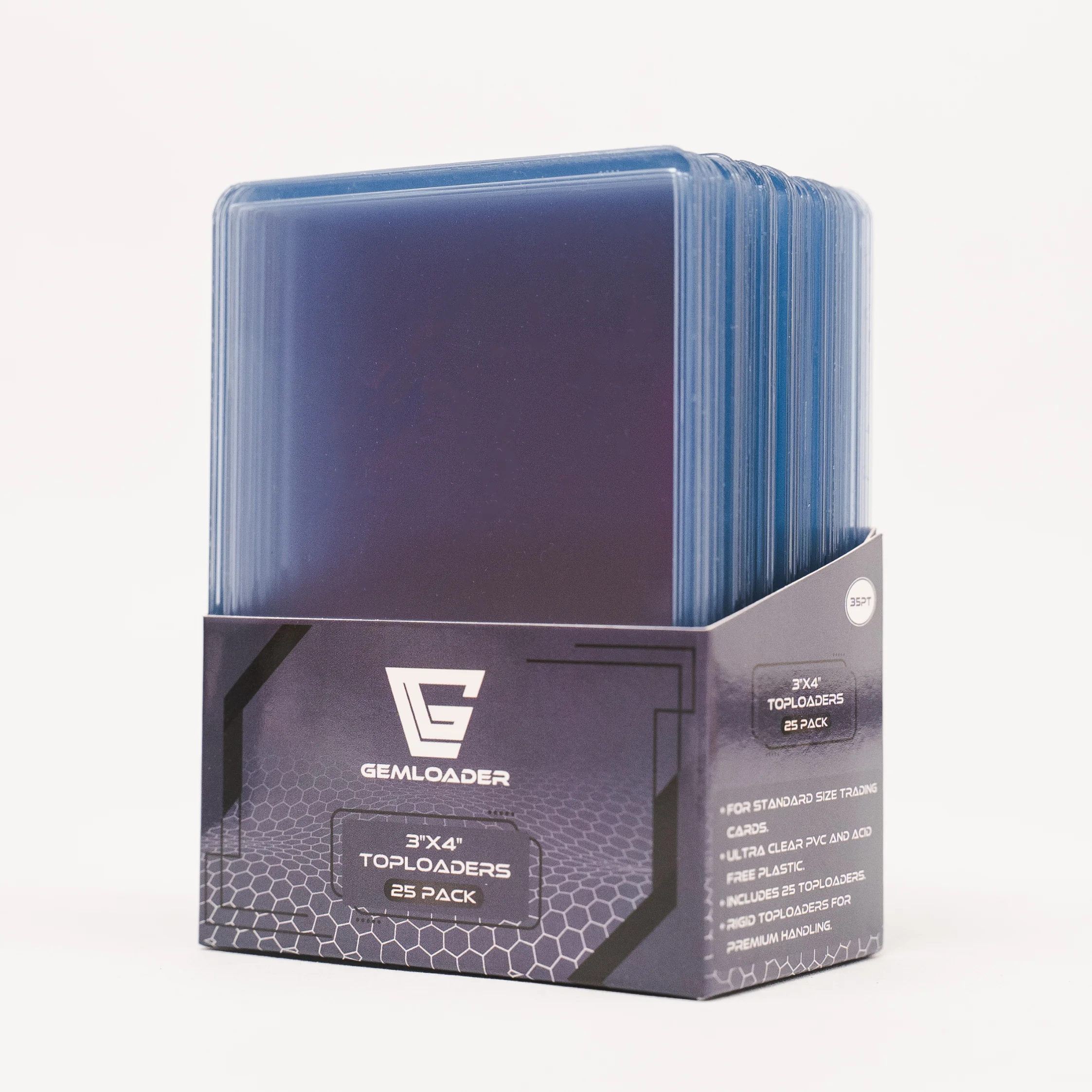 3''X4'' Toploaders Ultra-Clear and Seamless 35PT (25Pack)