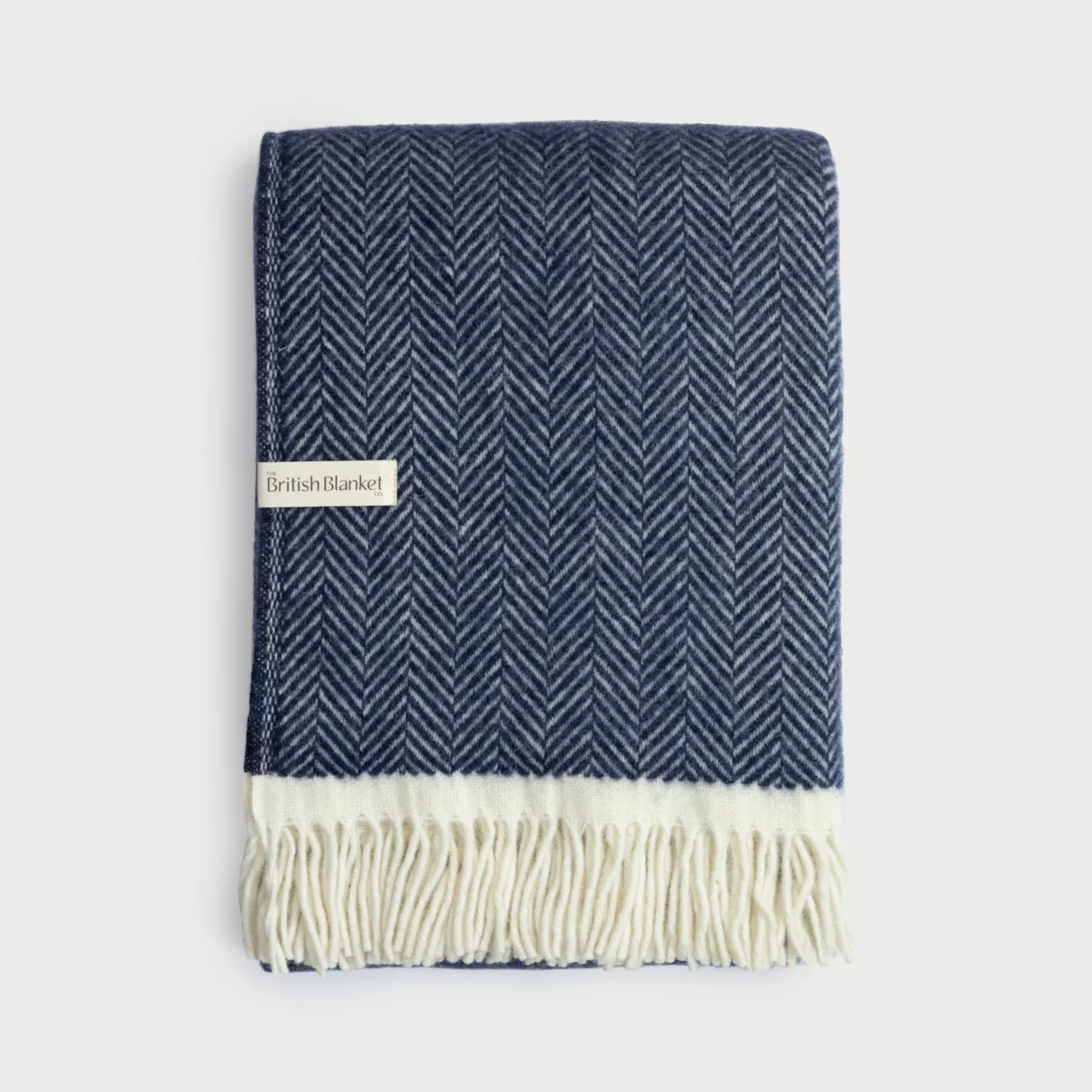 Clifton Herringbone Blanket: Brunel