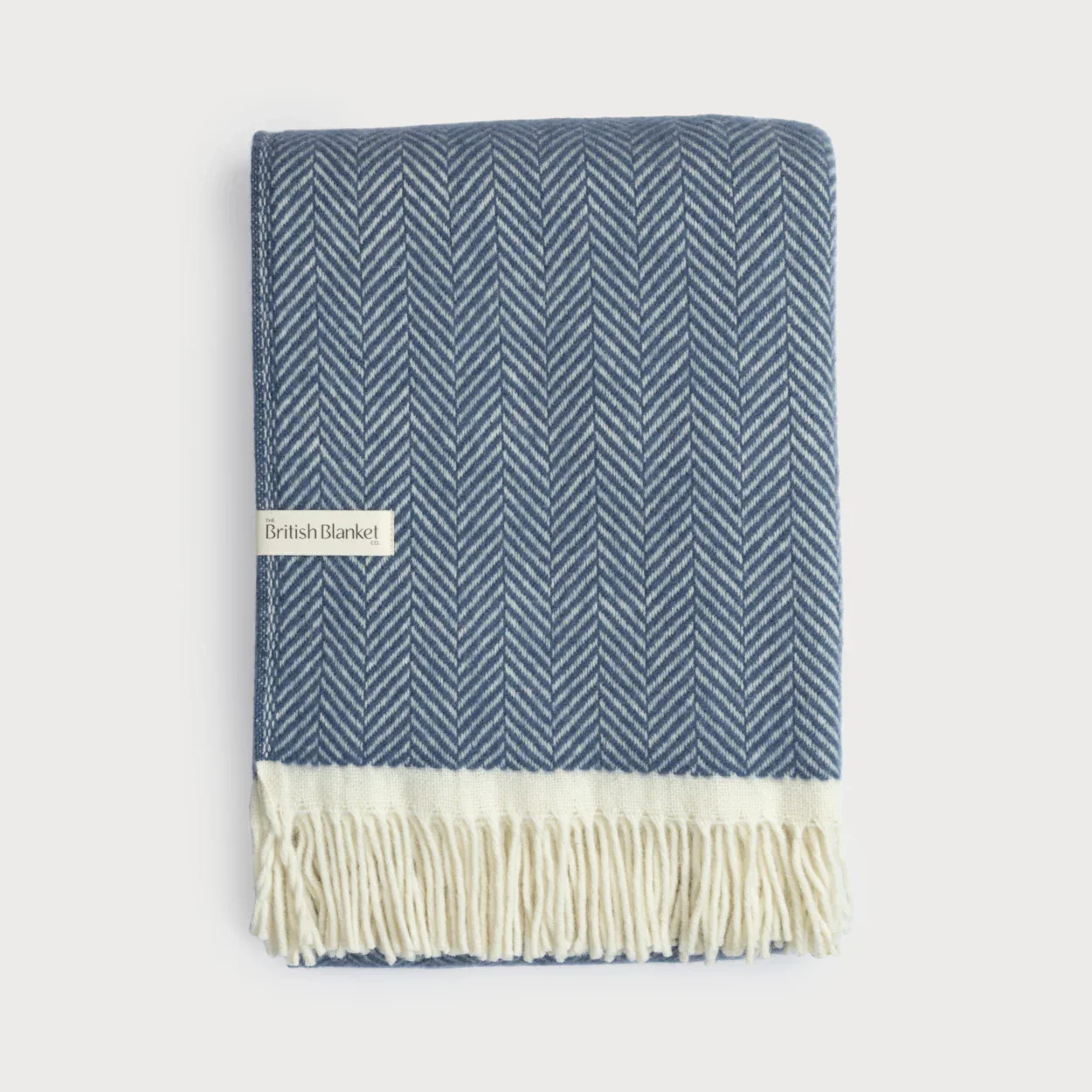 Clifton Herringbone Blanket: Steamship