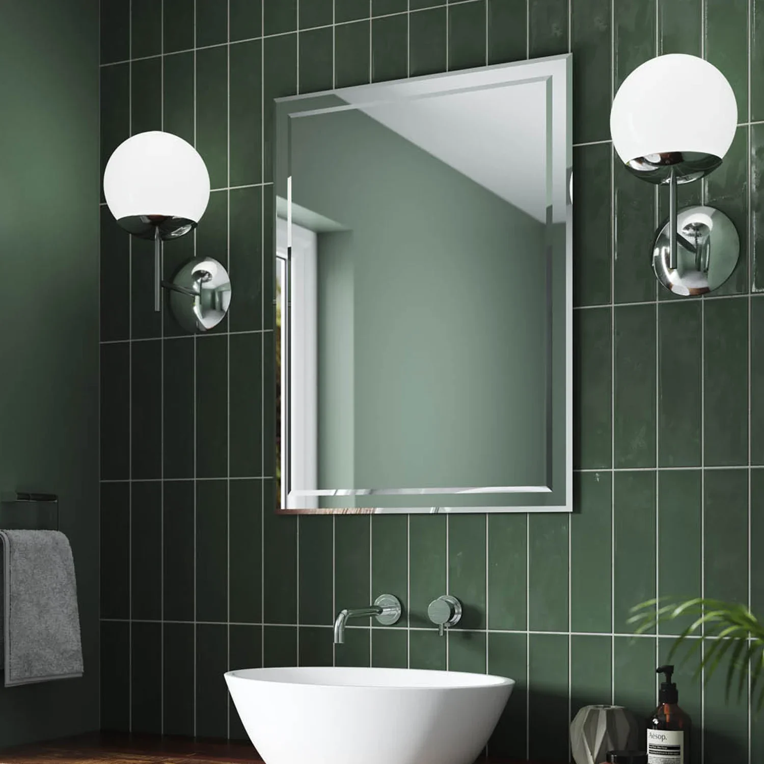 Isla Dual Bevelled Mirror