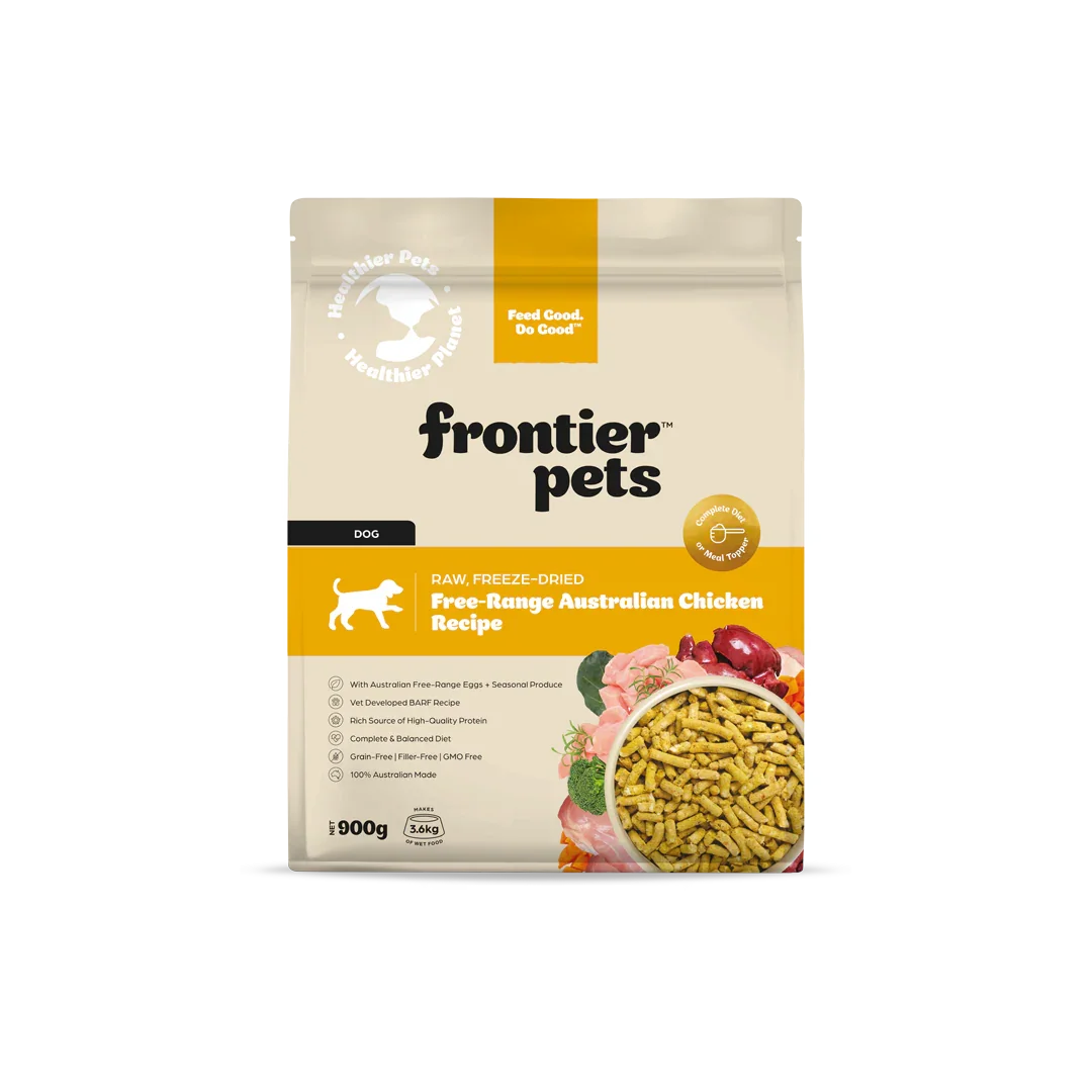Free-Range Chicken | Raw Freeze-Dried Dog Food 900g