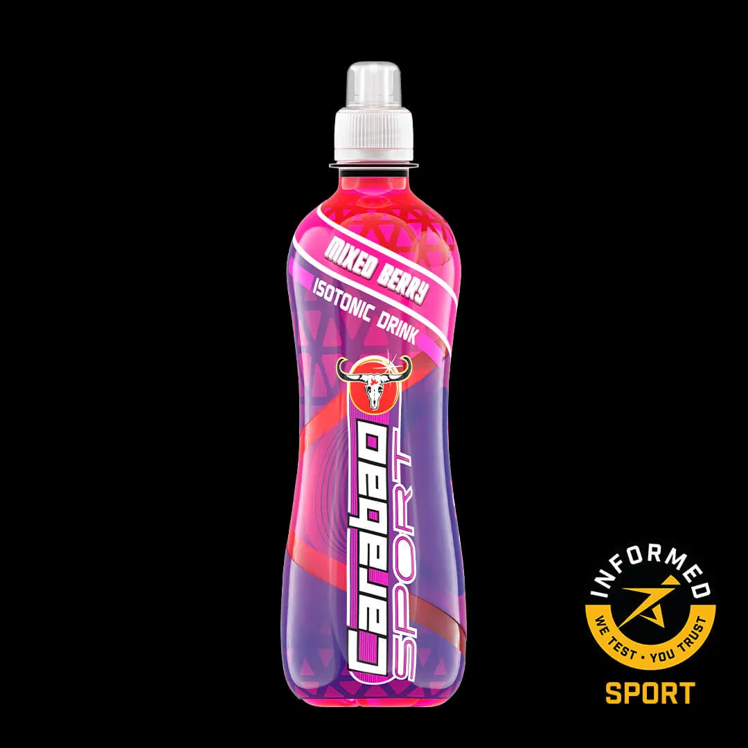 Carabao SPORT Isotonic Drink Mixed Berry (24 x 500ml Bottle)