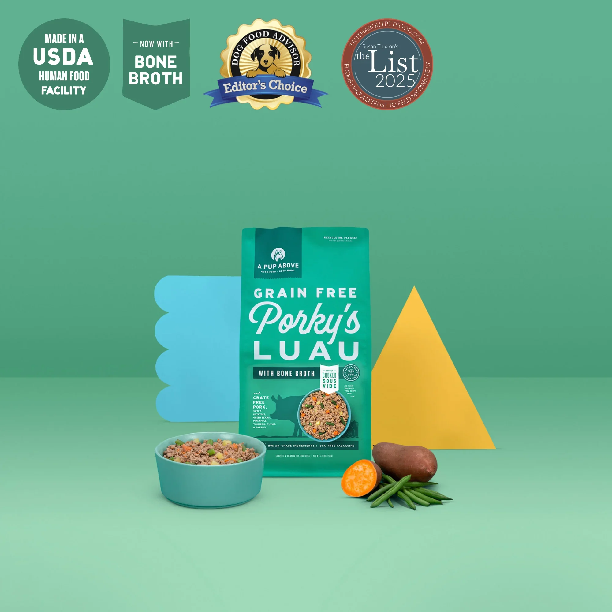 Porky's Luau (7lb / 2 bags)