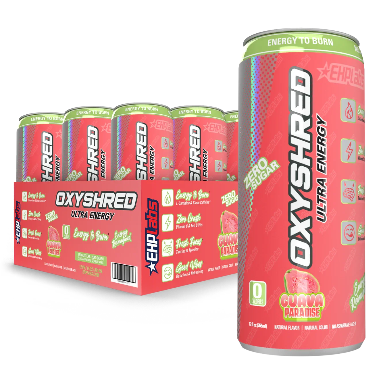 OxyShred Energy Drink RTD (12-Pack)