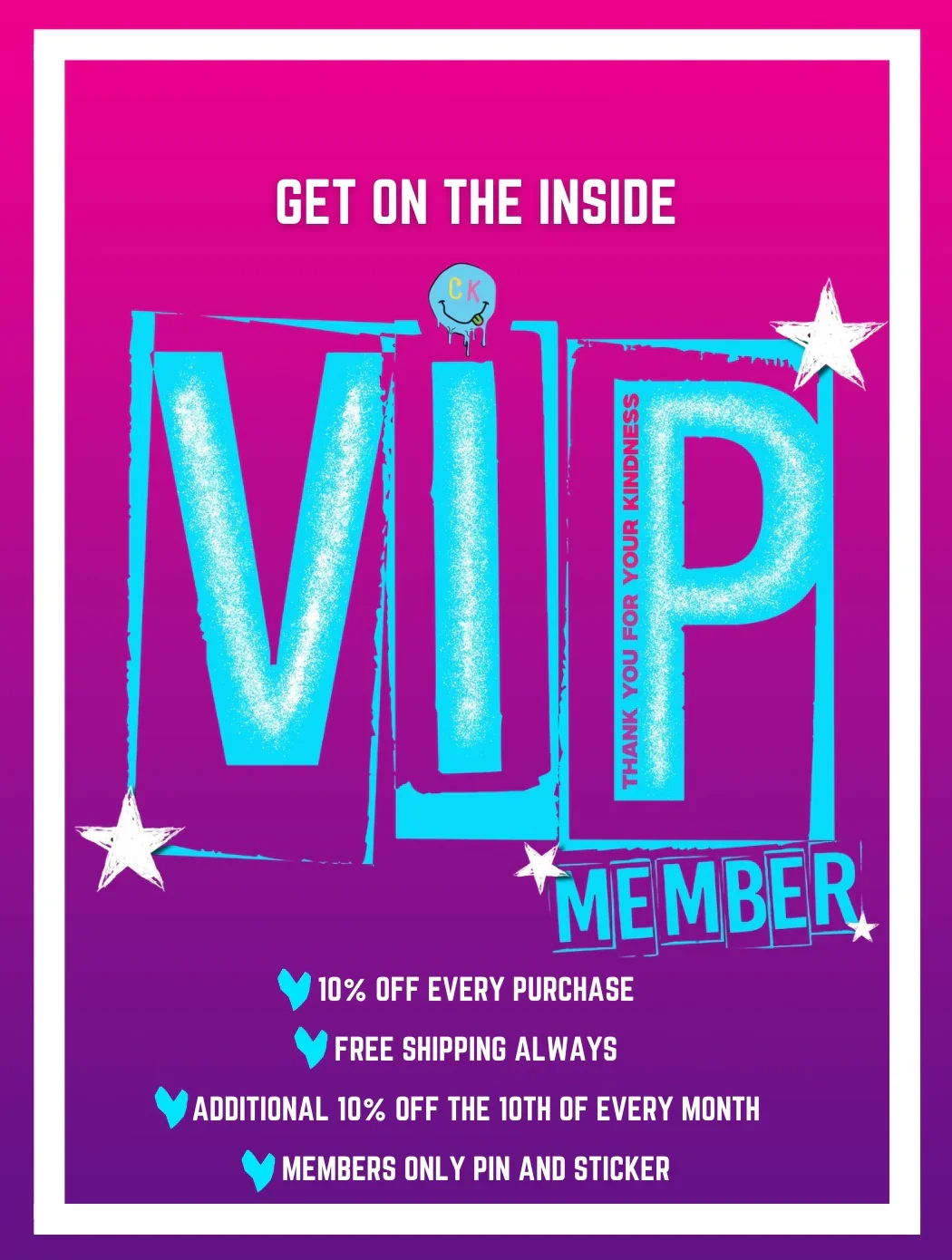 $99 VIP ACCESS — ANNUAL MEMBERSHIP