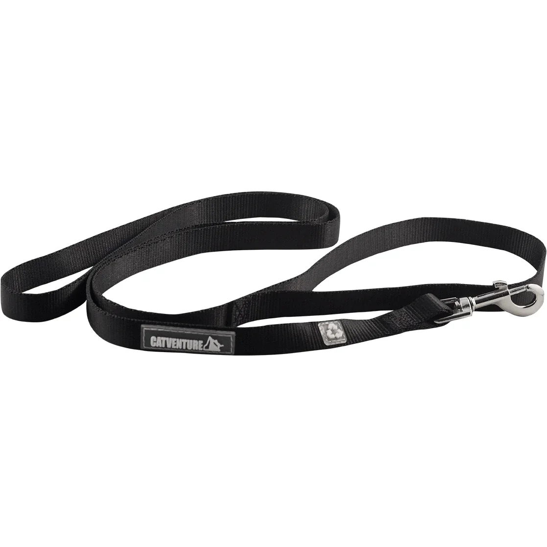 Catventure Cat Leash - Black - 100% Recycled Plastic Bottles