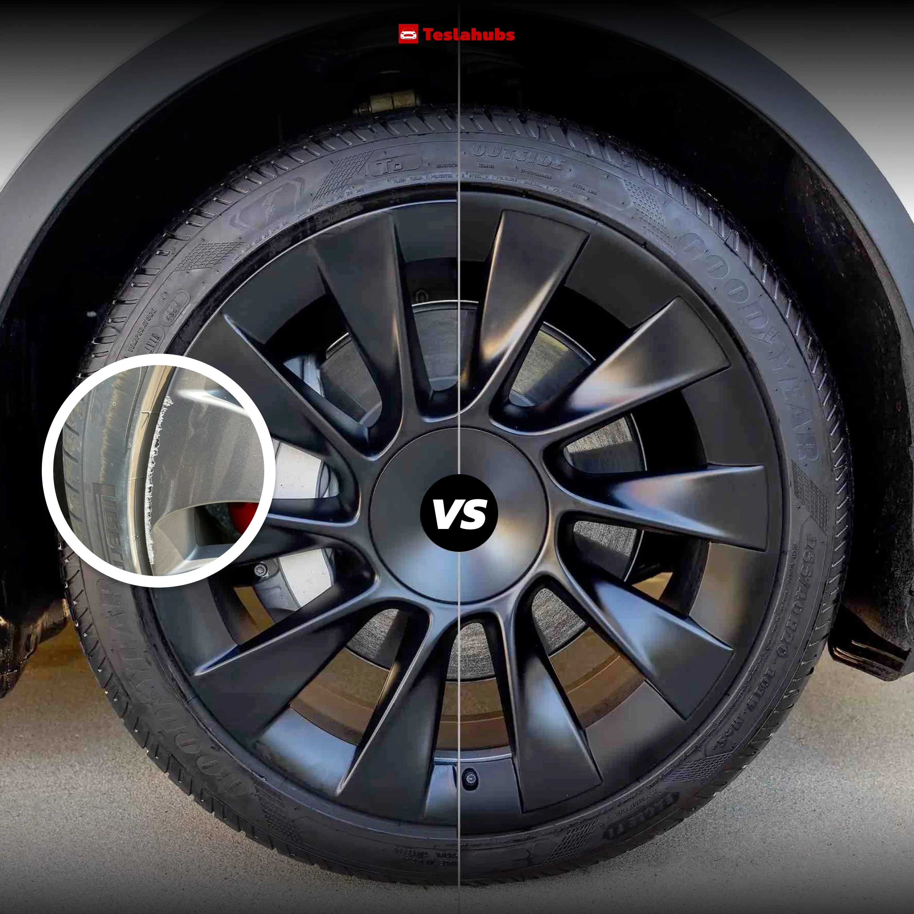 TeslaHubs™ Rim Shield  Advanced Protection Kit For Model Y