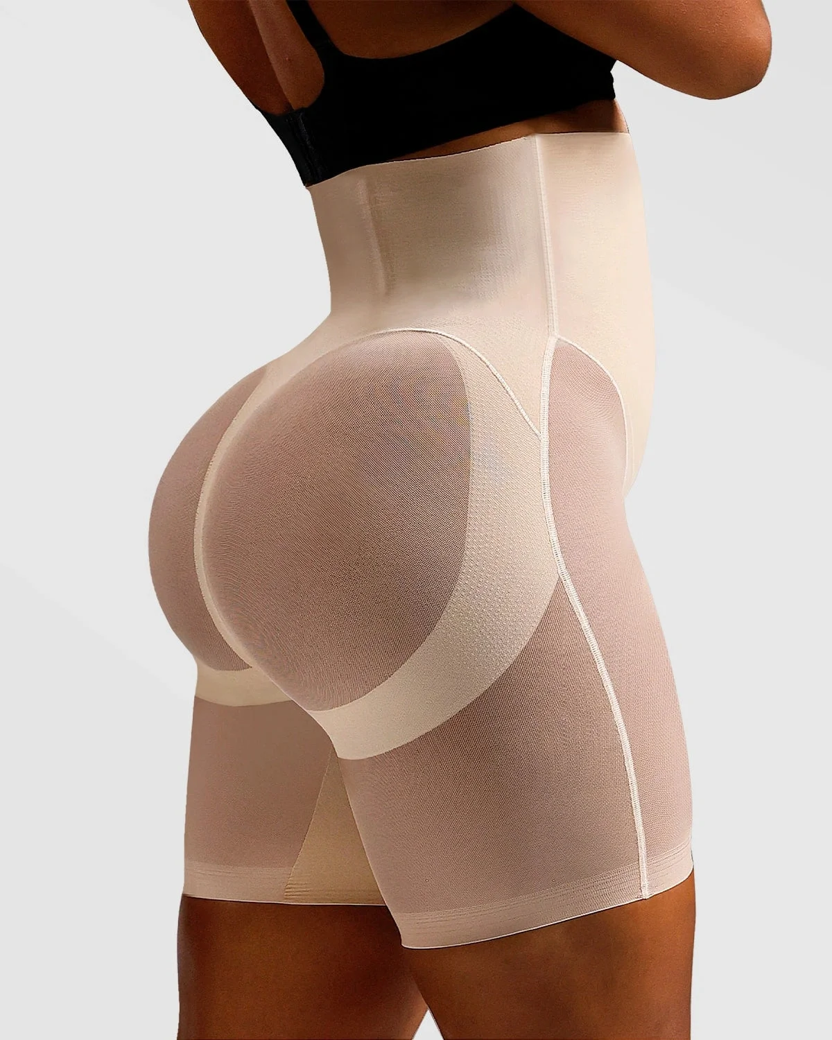 BOOT-YEAH™ MeshSmooth™ High-Waisted Mid Thigh Short