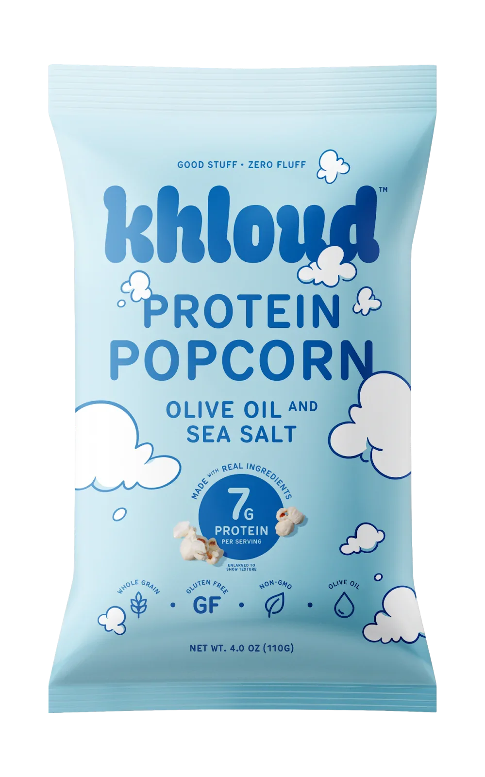 Olive Oil & Sea Salt Protein Popcorn (Standard Size)