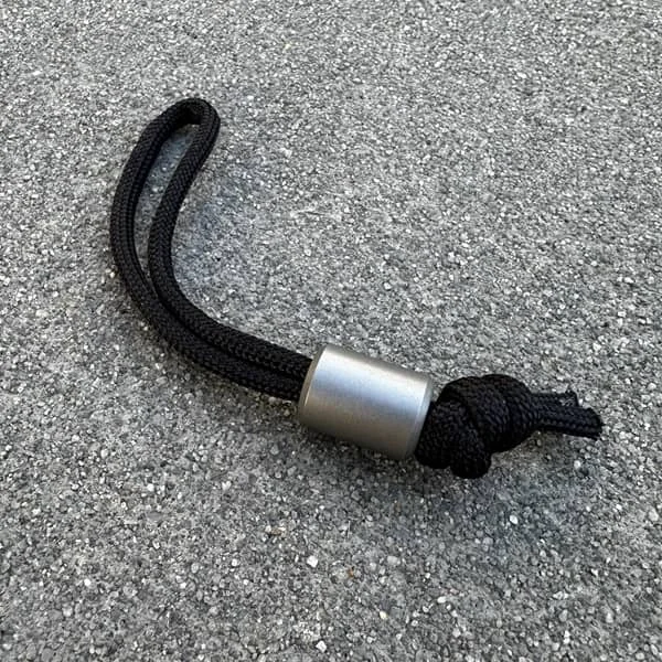 Titanium Bead + Paracord Lanyard