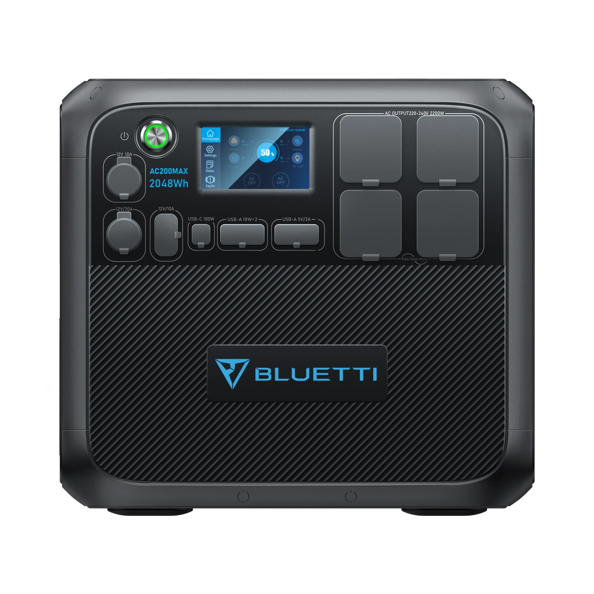 BLUETTI AC200MAX Expandable Power Station | 2200W 2048Wh