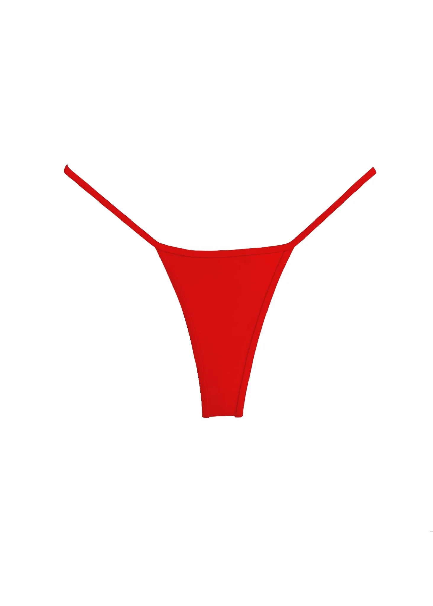 008 Micro Bikini Bottoms - Siren Red