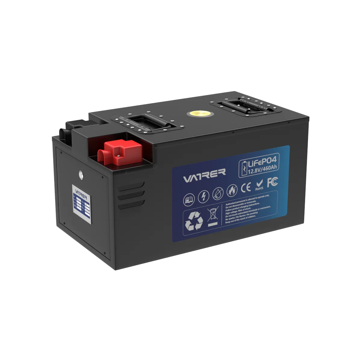 Vatrer 12V 460Ah Bluetooth RV Lithium Battery 300A BMS