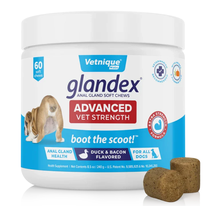 Glandex® Advanced Vet Strength Anal Gland Health Chews for Dogs