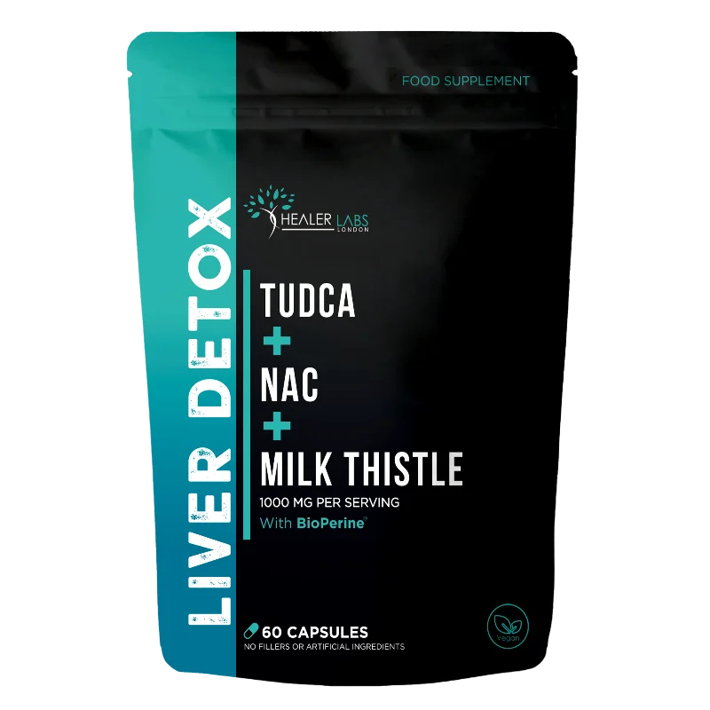 Liver Detox TUDCA + NAC With Milk Thistle