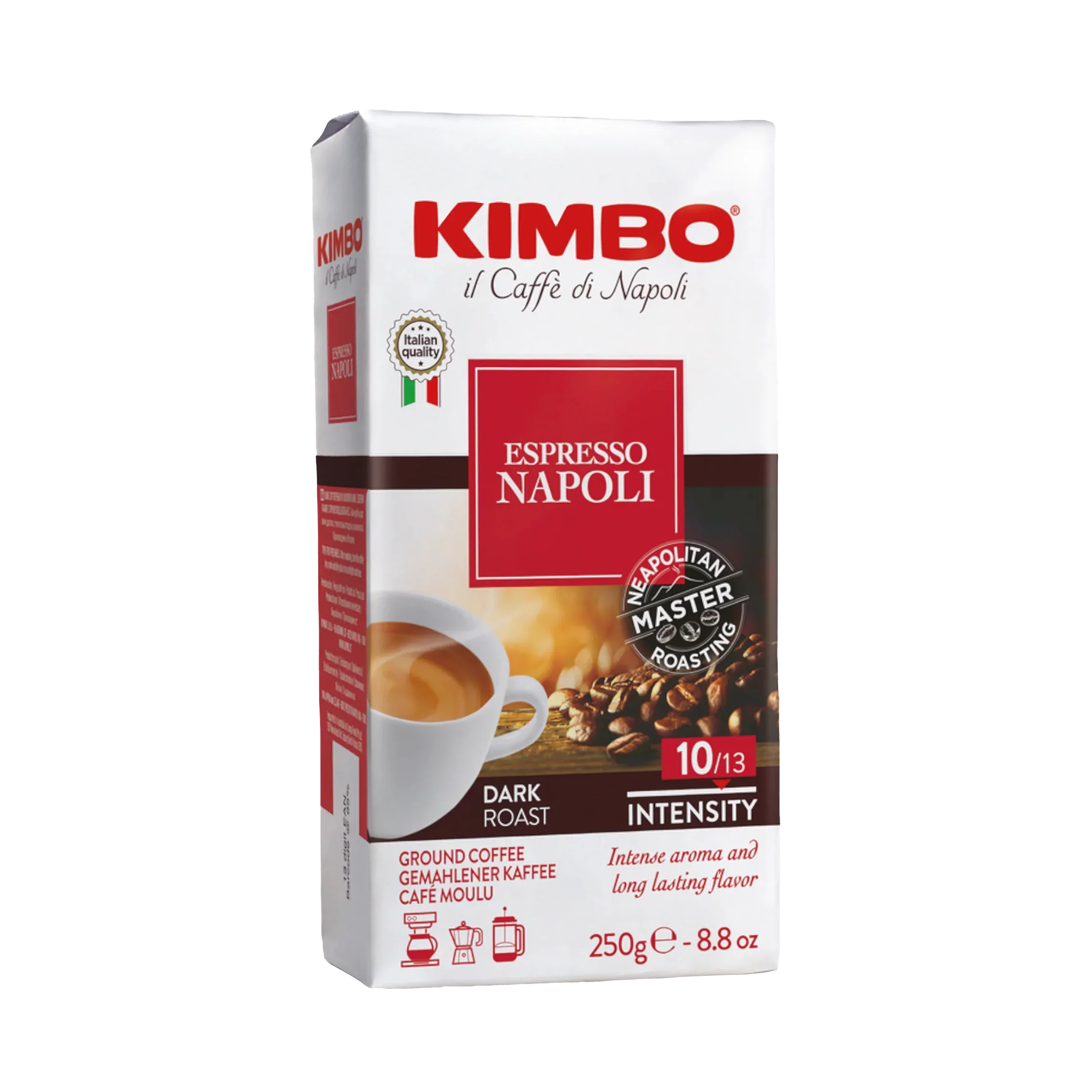 Espresso Napoli - Ground Coffee 250g Brick