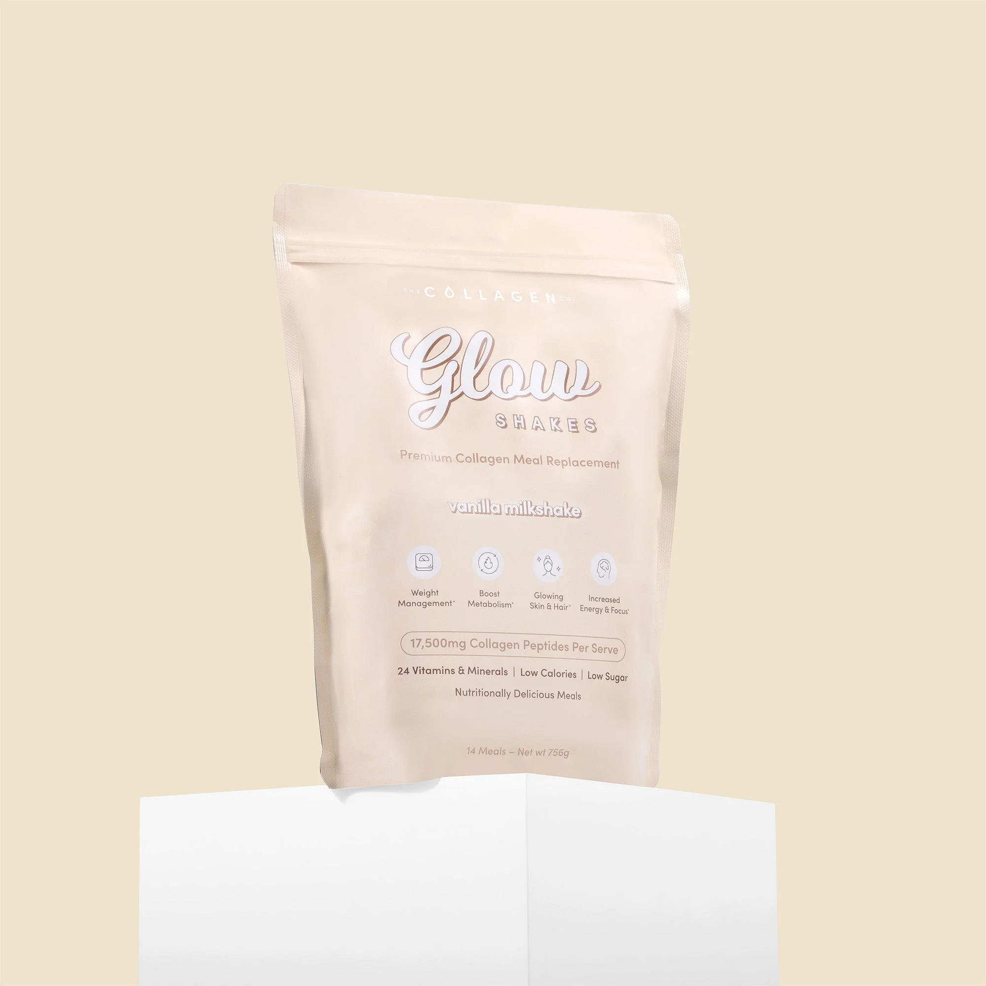 Vanilla Milkshake Collagen Meal Replacement - 756g