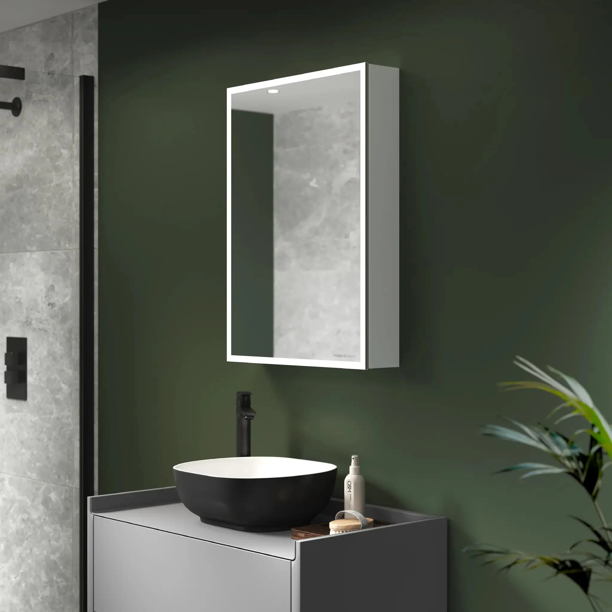Marcel LED Bathroom Mirror Cabinet