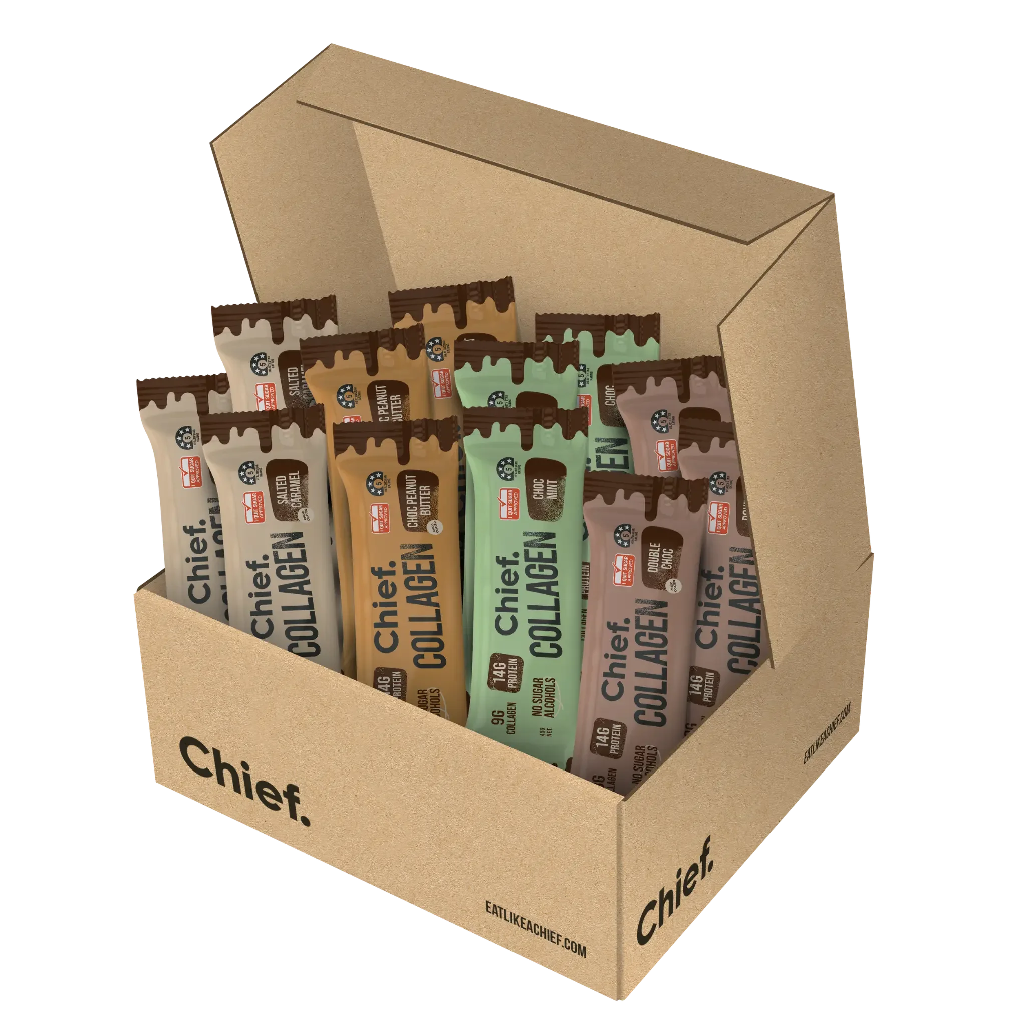 Collagen Protein Bars - Mixed Box