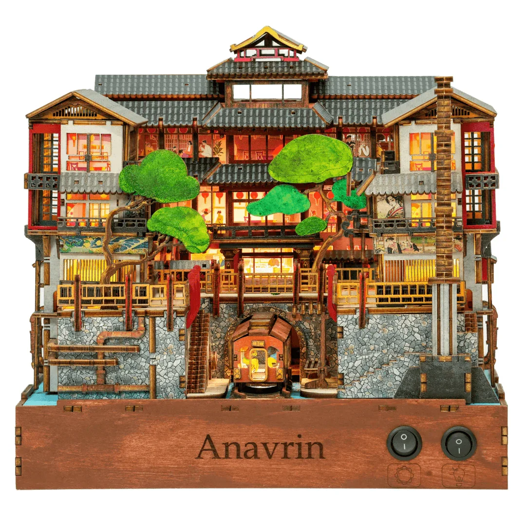 Ginzan Onsen Book Nook Kit (Motion Scene)
