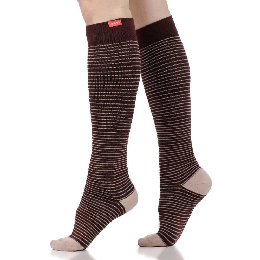 Pinstripe (Merino Wool Compression Socks)