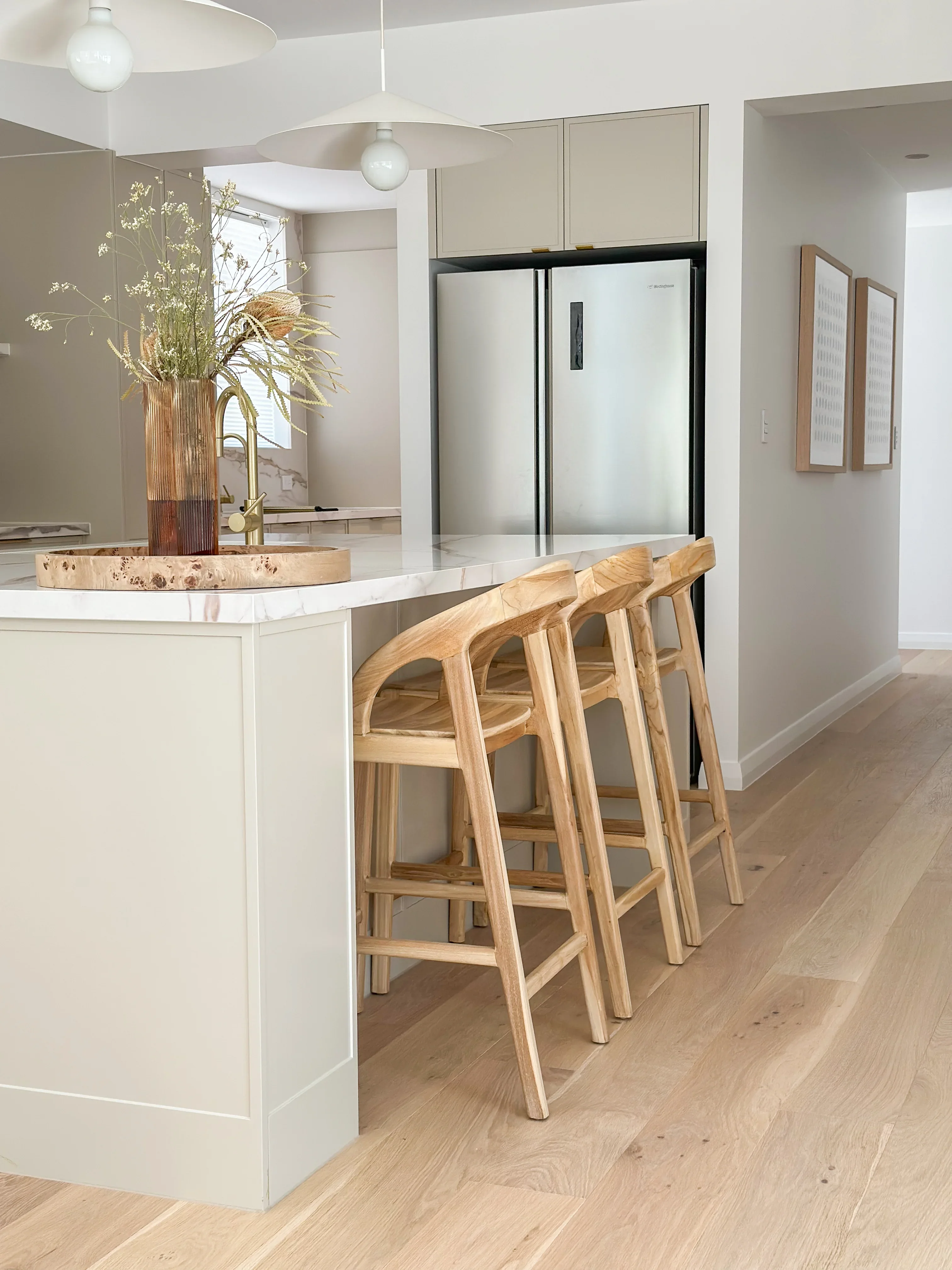 Roxanne Counter Stool - Teak Wood (Pre-Order March)