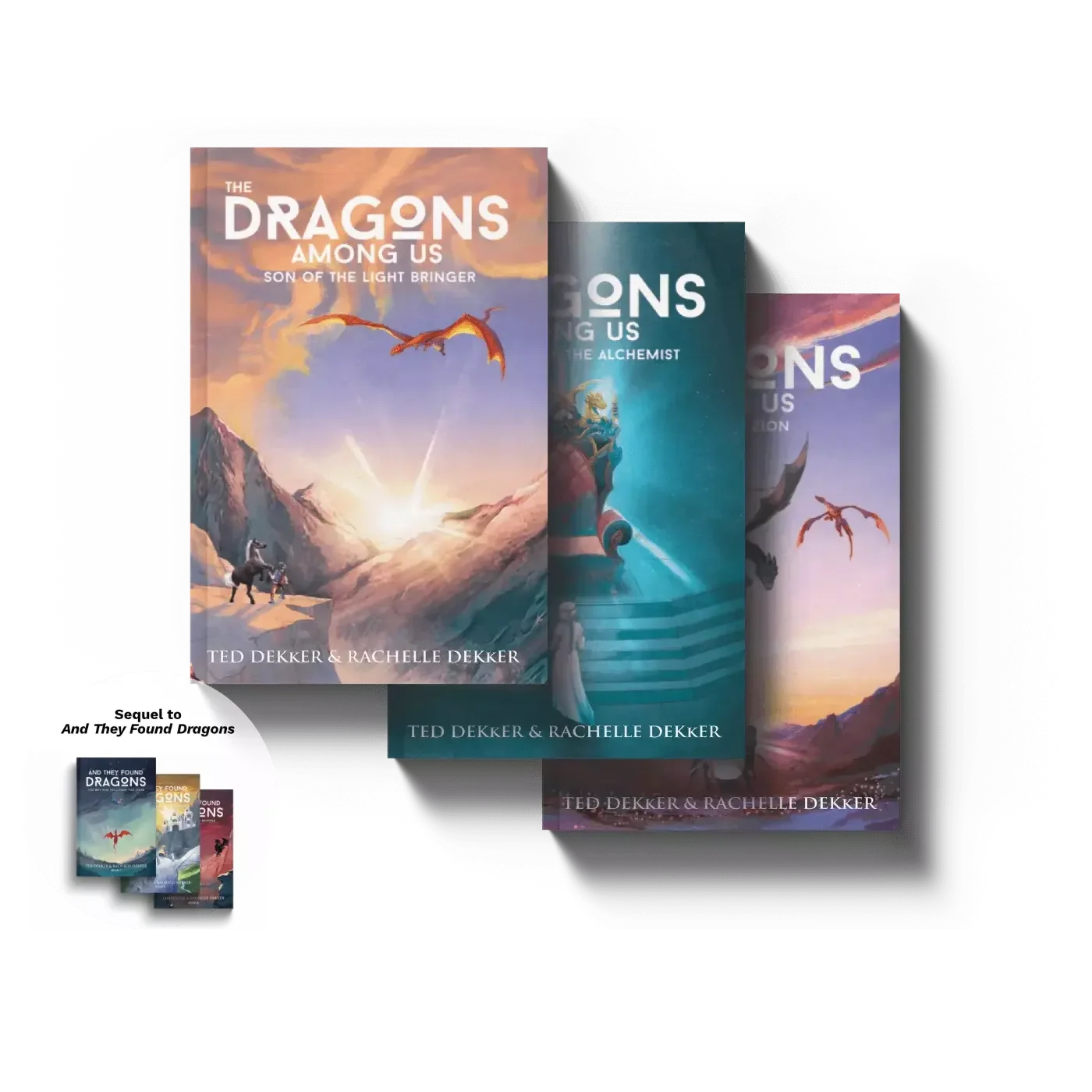 The Dragons Among Us: 3 Book Bundle (Books 4-6)