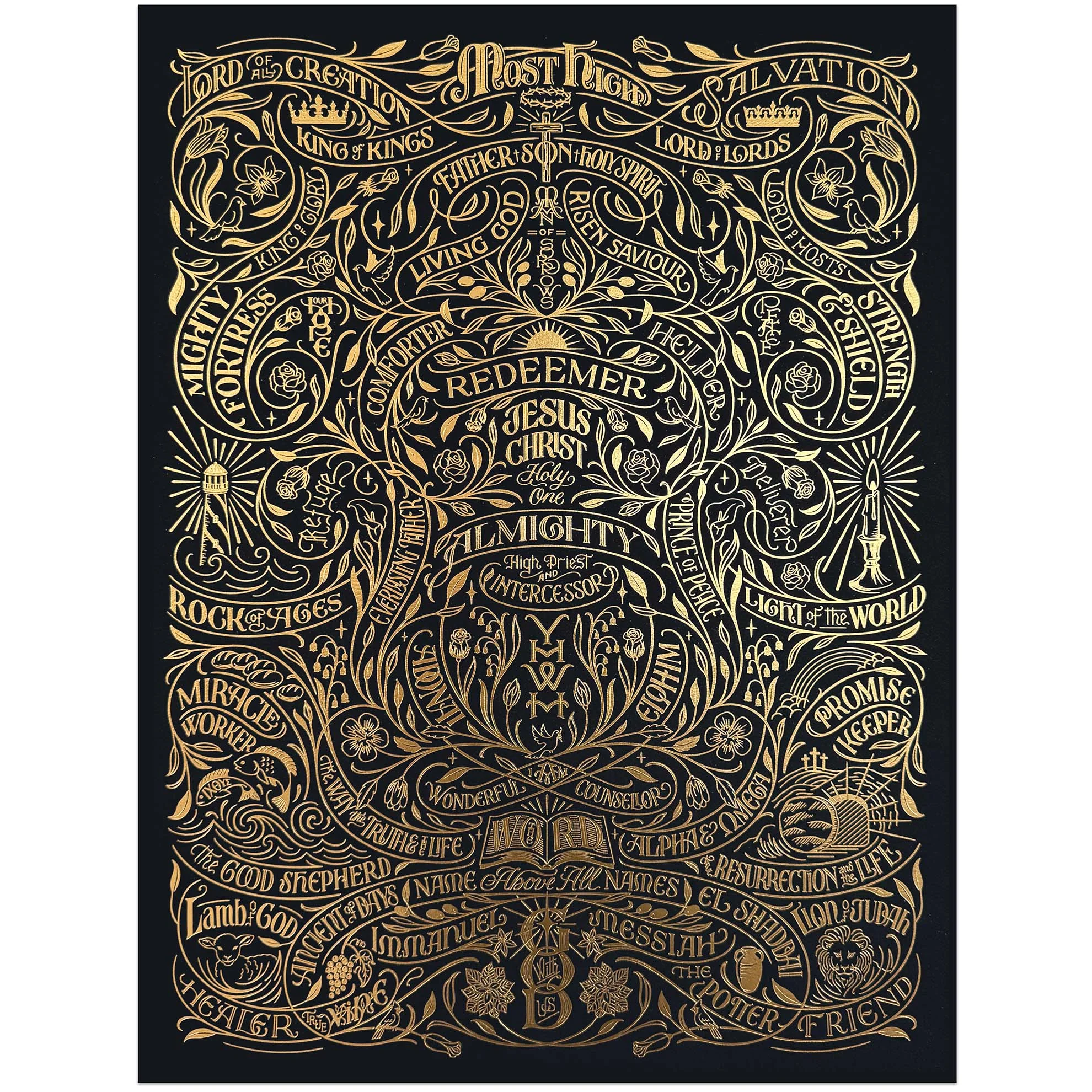 His Name Shall Be Called - Illuminated Edition (Gold/Black)